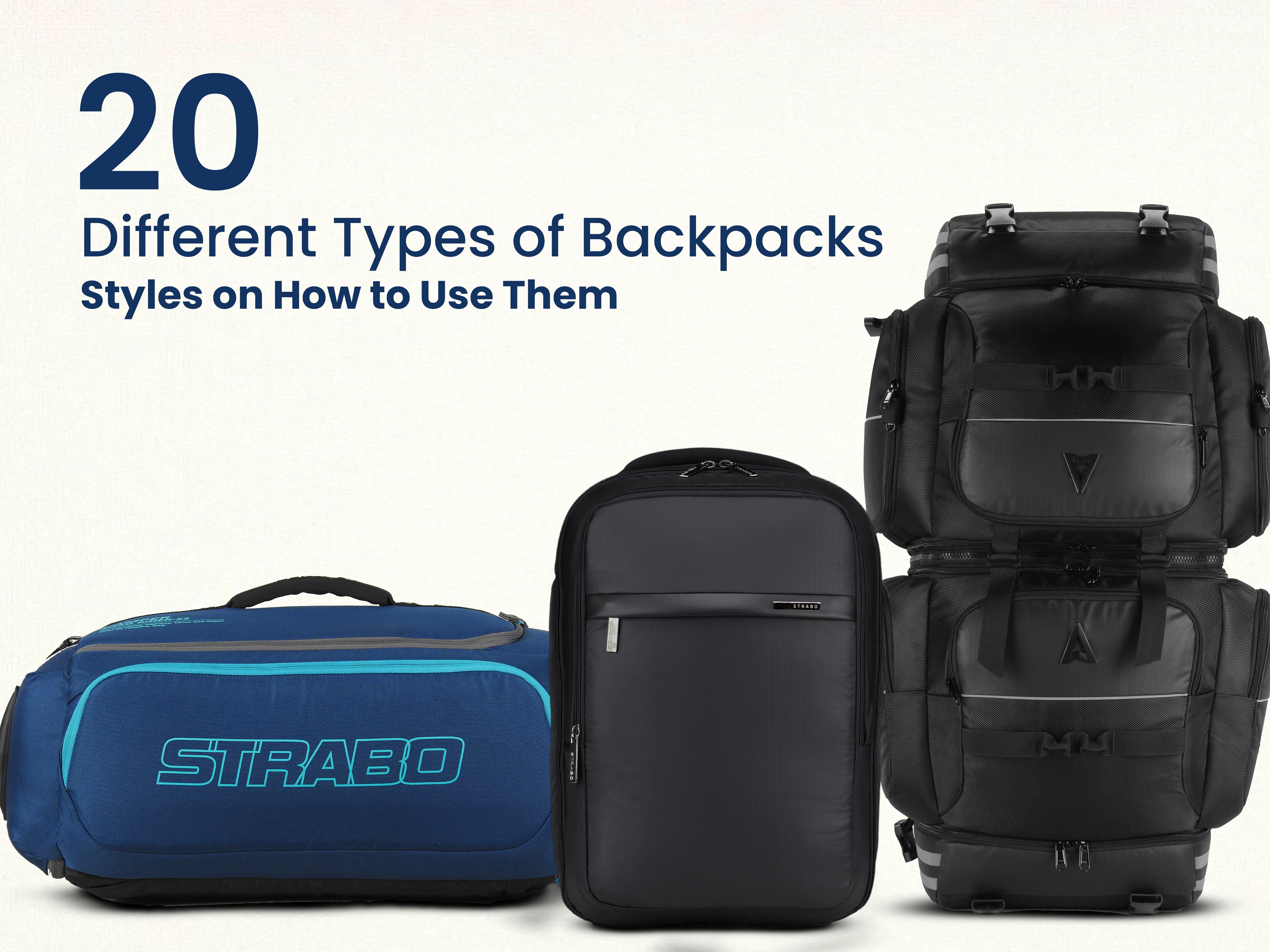 20 Different Types of Backpacks: Styles on How to Use Them