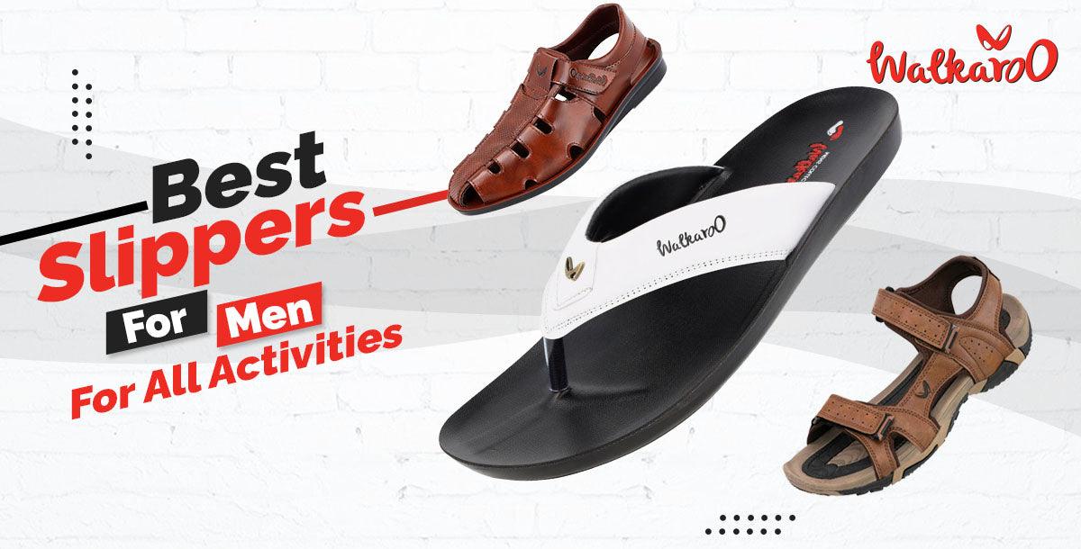 Best Slippers For Men For All Activities - Walkaroo Footwear