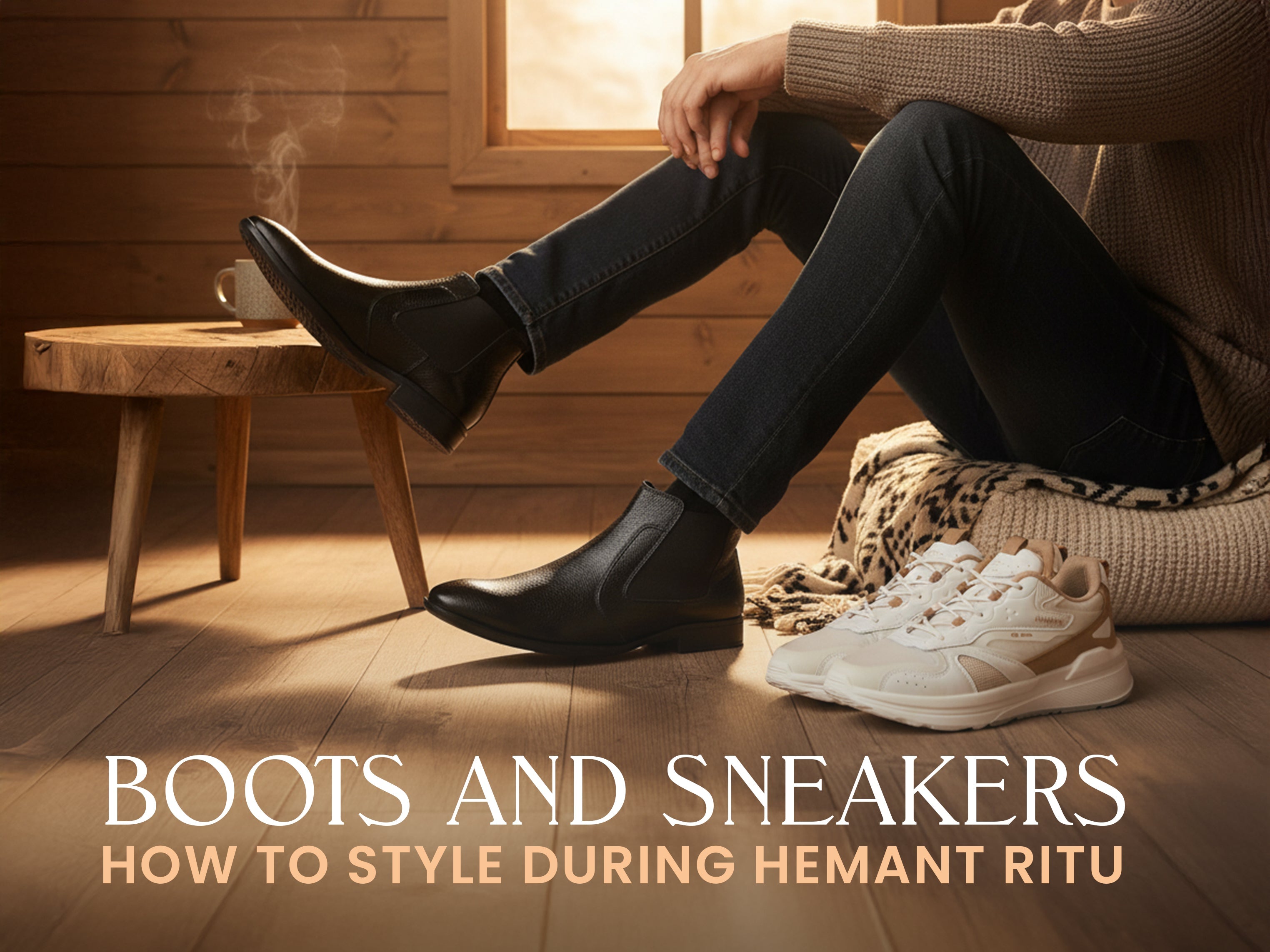 How to Style Boots & Sneakers During Hemant Ritu