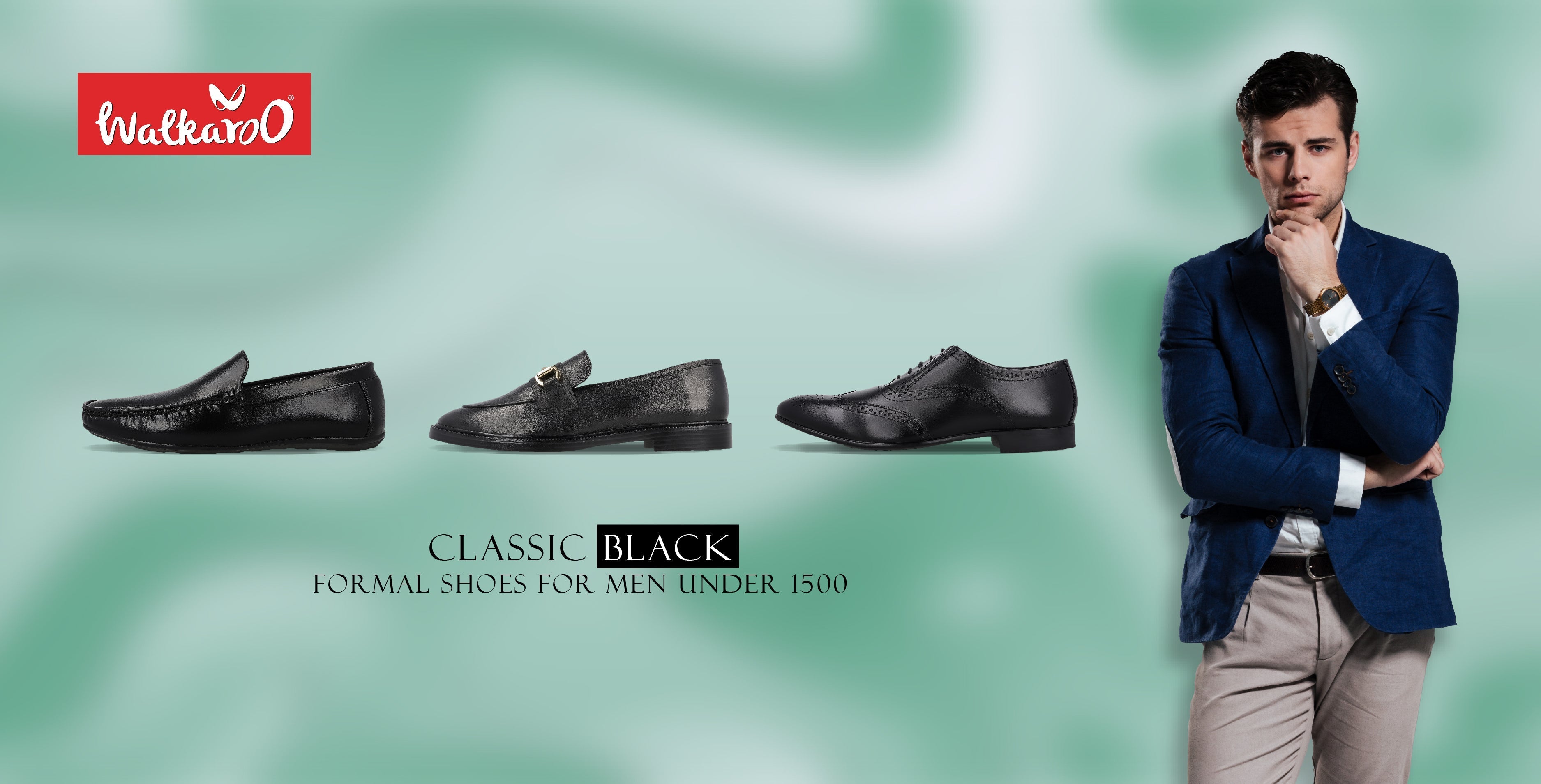 Black Formal Shoes for Men