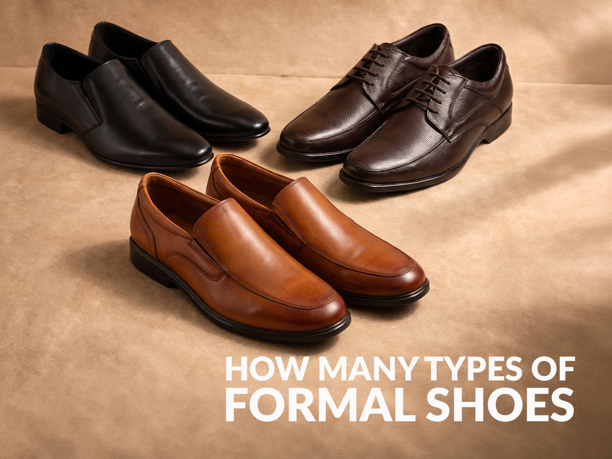 How Many Types of Formal Shoes Are there