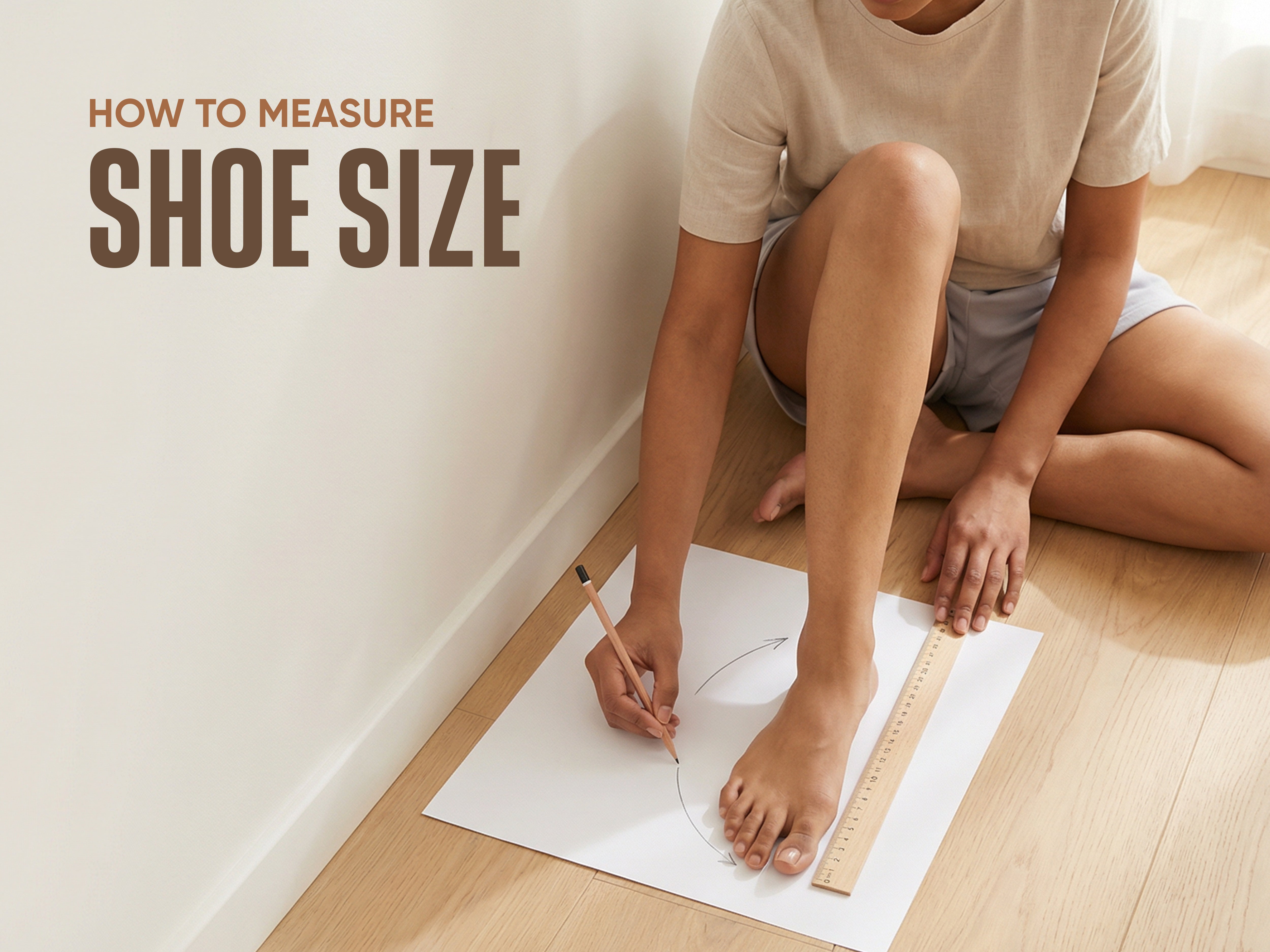 measuring shoes length