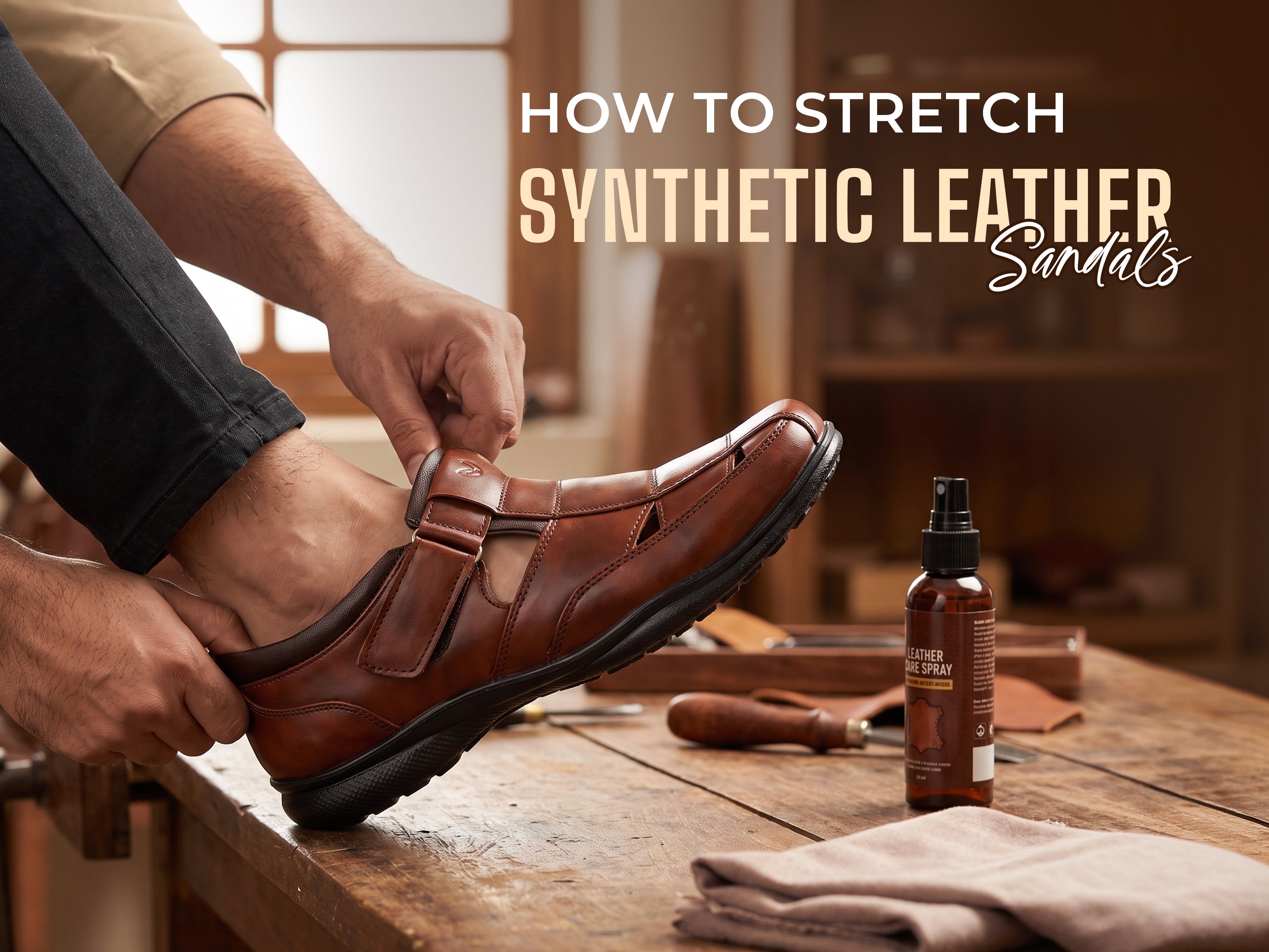 How To Stretch Leather Sandals