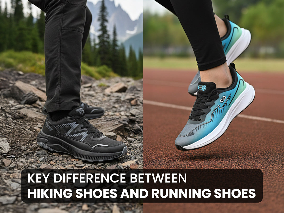 Key Difference Between Hiking Shoes and Running Shoes