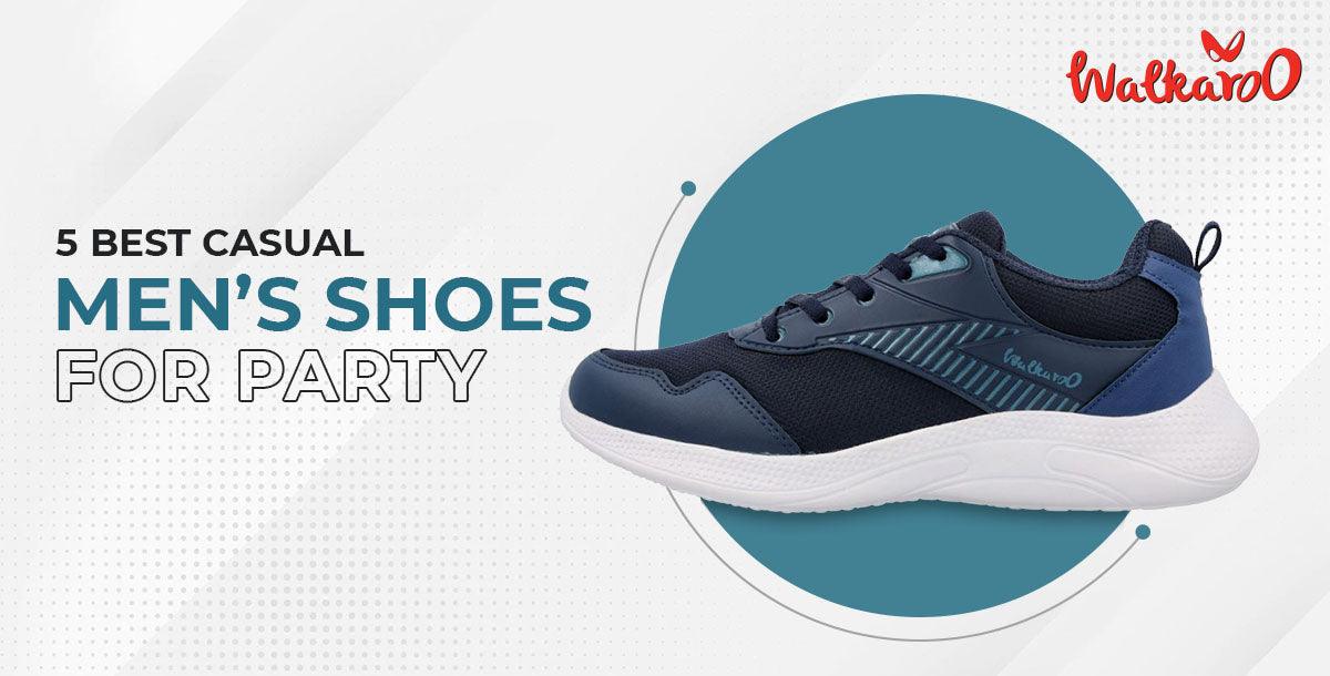5 Best Casual Men’s Shoes For Party - Walkaroo Footwear