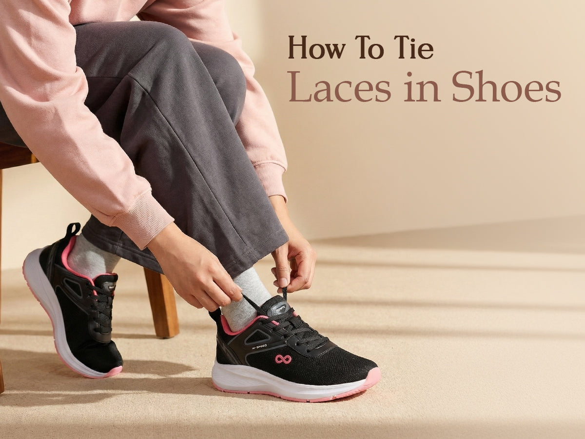 How To Tie Laces in Shoes - Step by Step Guide Walkaroo Footwear How To Tie Laces in Shoes - Step by Step Guide Walkaroo Footwear