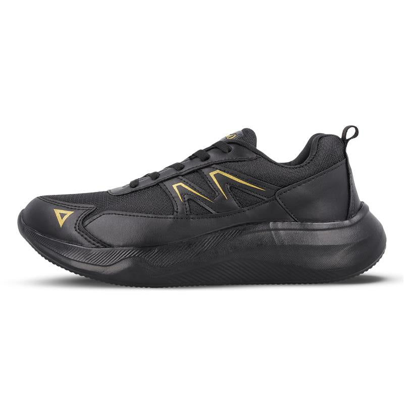 Men's Lace-up Sports Shoes - WGR16001 Black Gold
