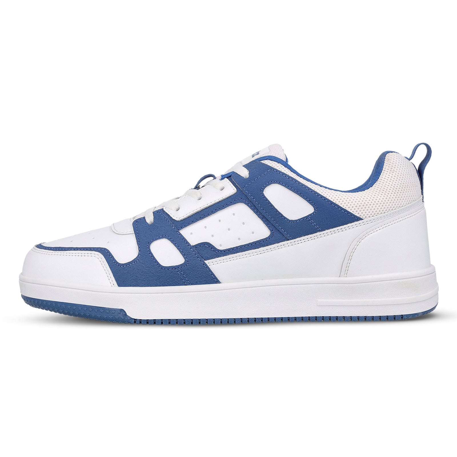 Men's Casual Sneakers WY3344 White Blue - Main Image