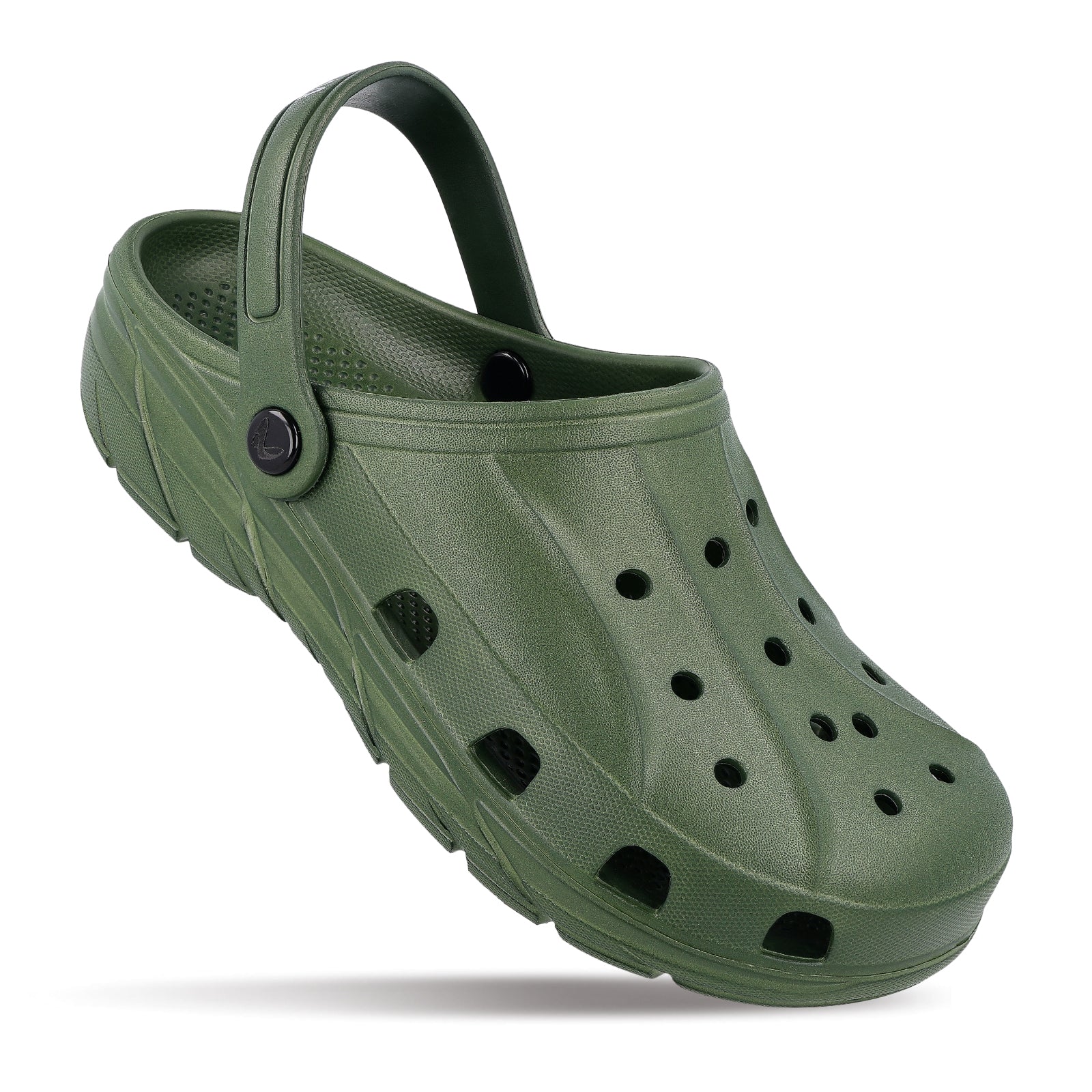 Walkaroo Mens Clogs - WC4838 Olive