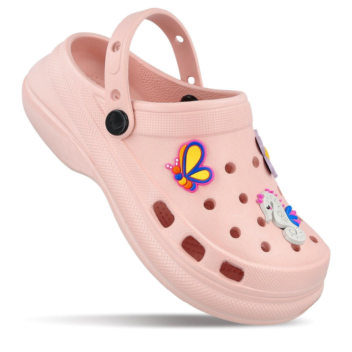 Walkaroo Womens Clogs - WC8923 Peach
