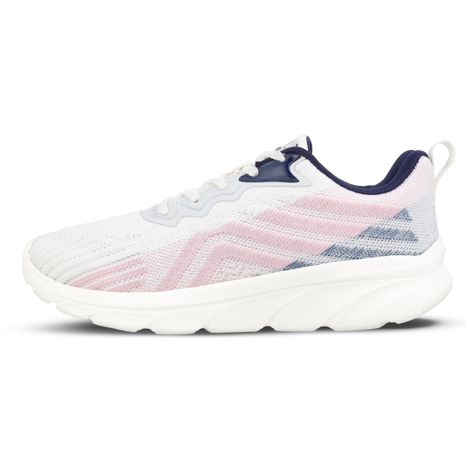 Women's Life Style Shoes WS97093 White Navy Blue