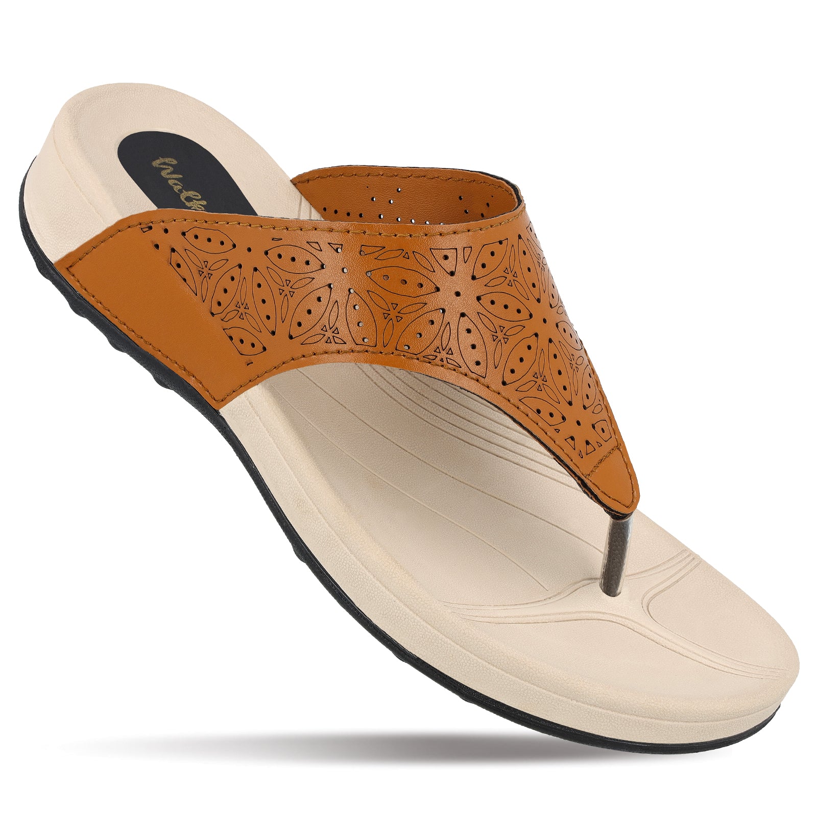 Walkaroo Womens Sandal WC4981 Tan - Main Image