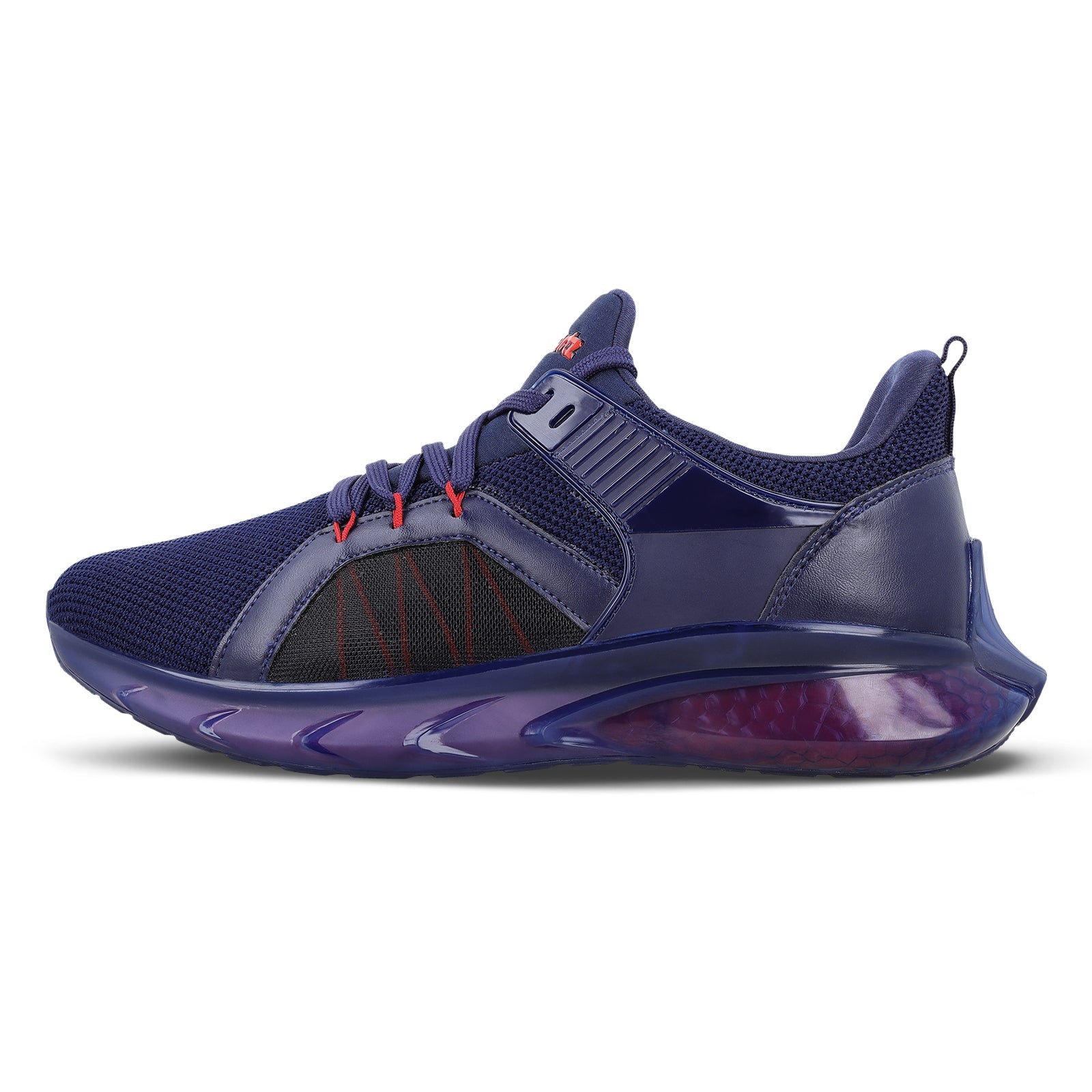 Men's Lace-up Sports Shoes - WS9138 Navy Blue