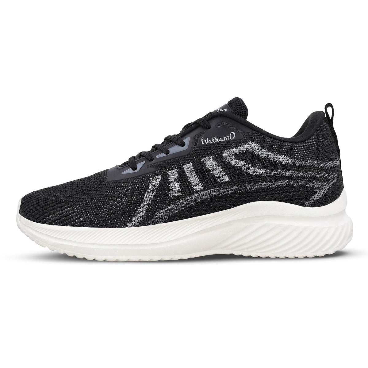 Men's Lace-up Walking Shoes - WS9105 Black