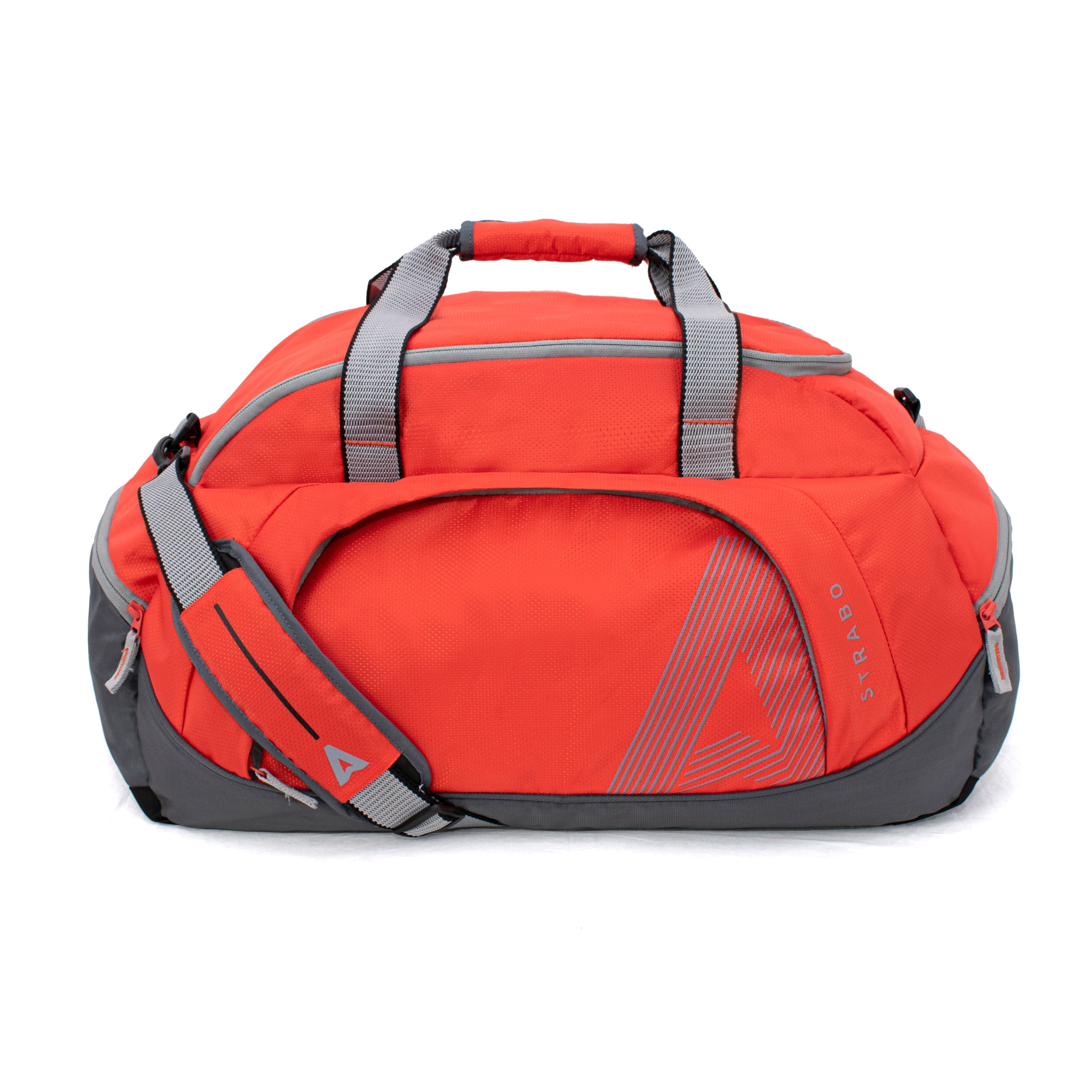 Strabo Columbia Travel Duffel Bag - Colour Orange Water Resistant - Strabo