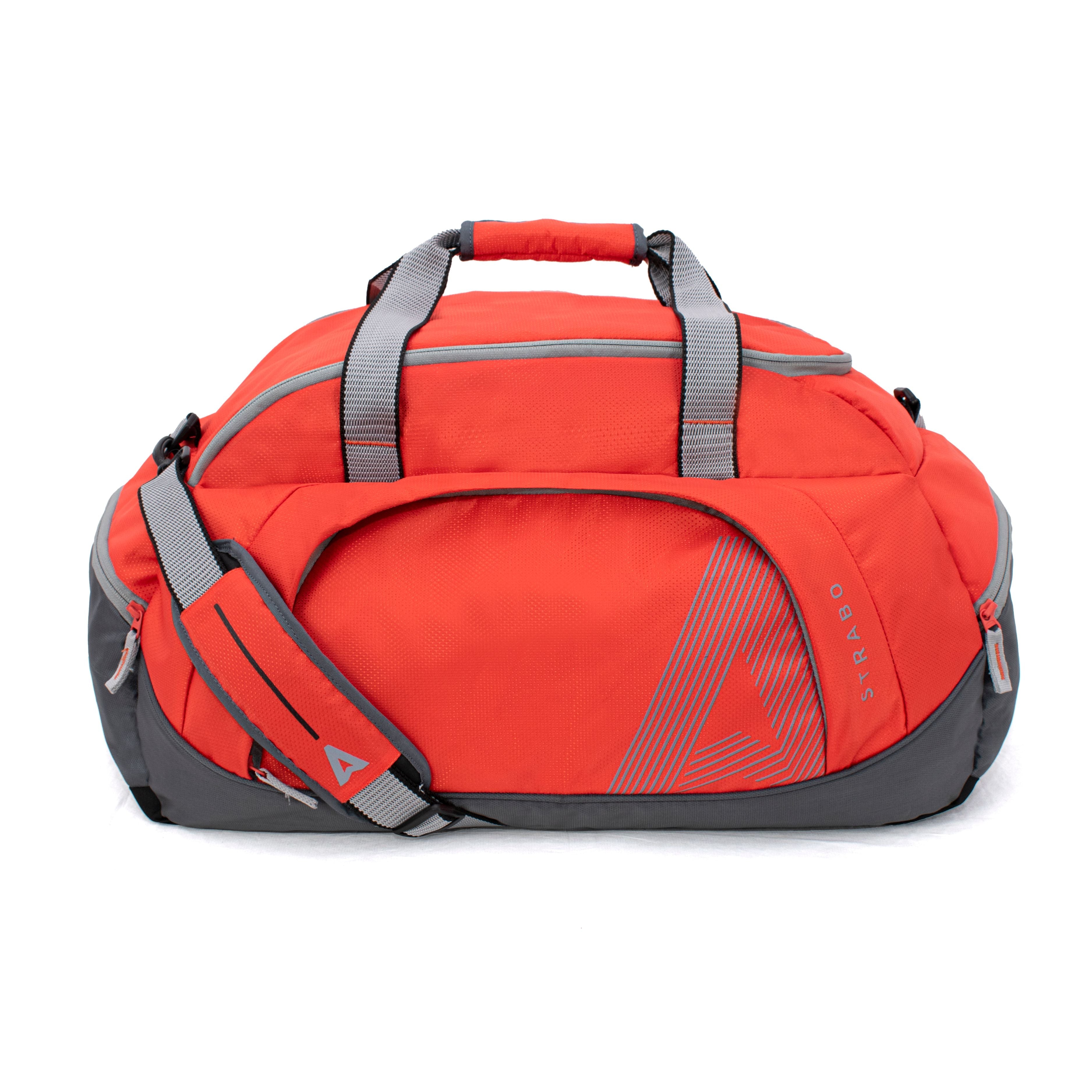 Strabo Columbia Travel Duffel Bag - Colour Orange Water Resistant - Strabo