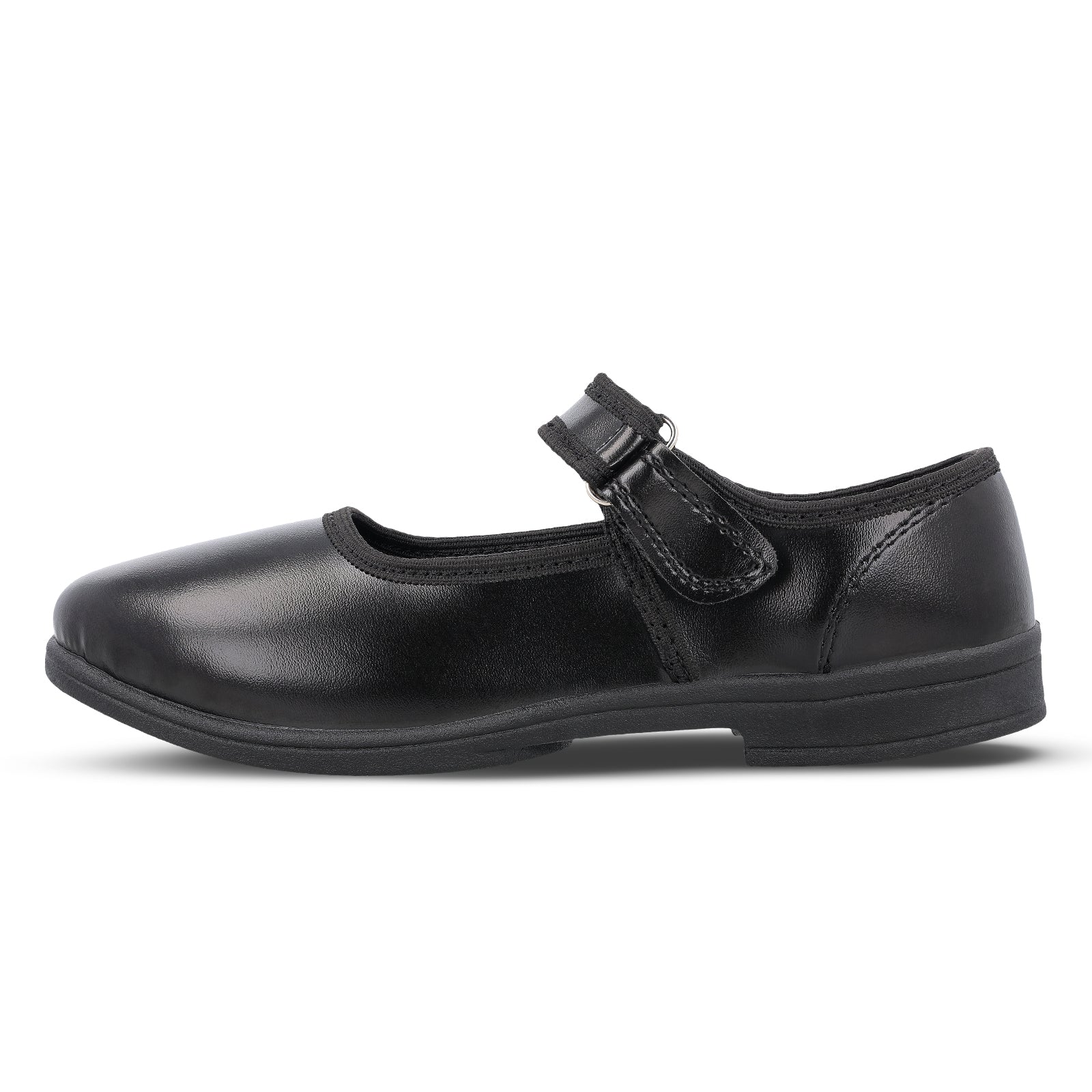 Girls School Shoes - WV592 Black