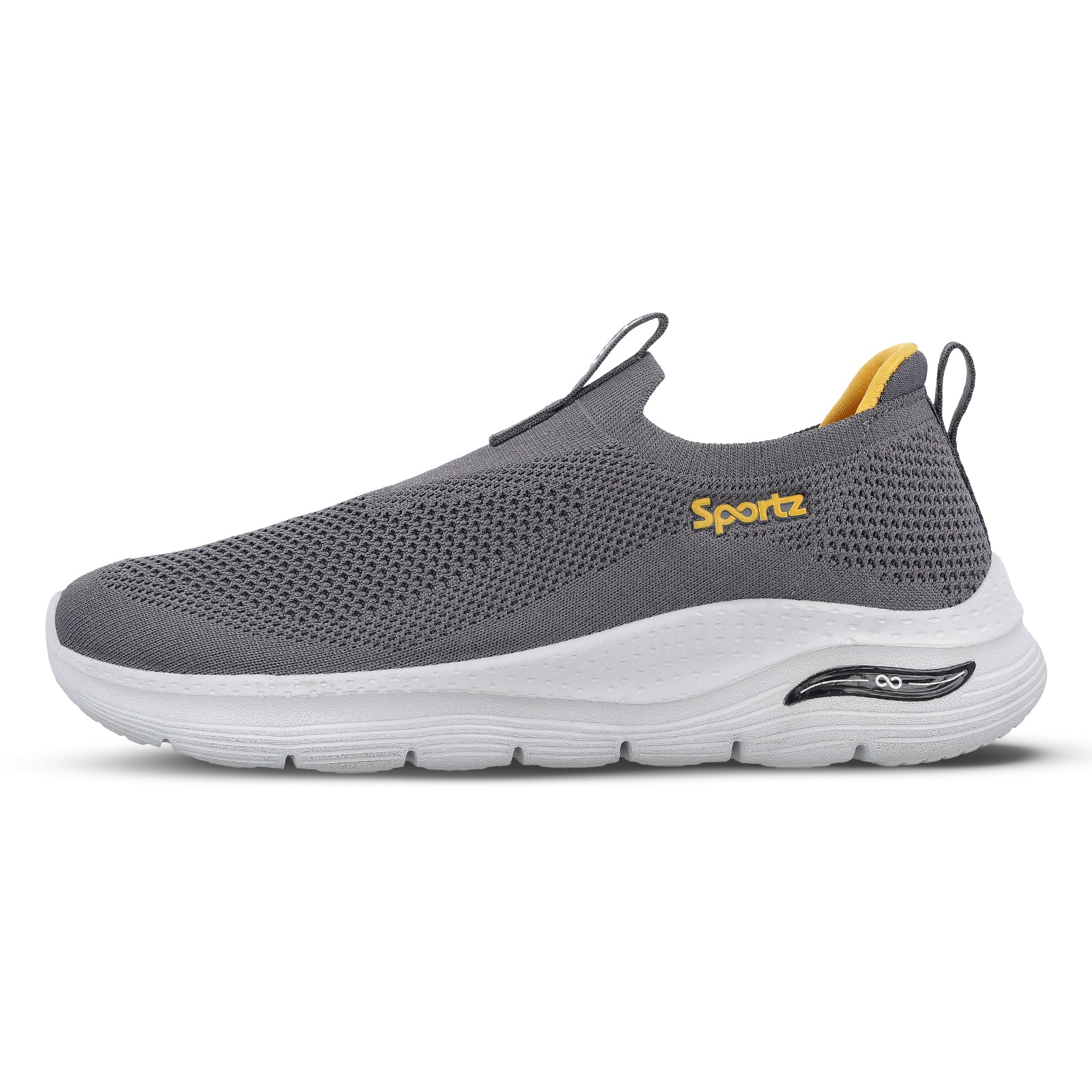 Men's Slip-on Walking Shoe - WS9571 Dark Grey