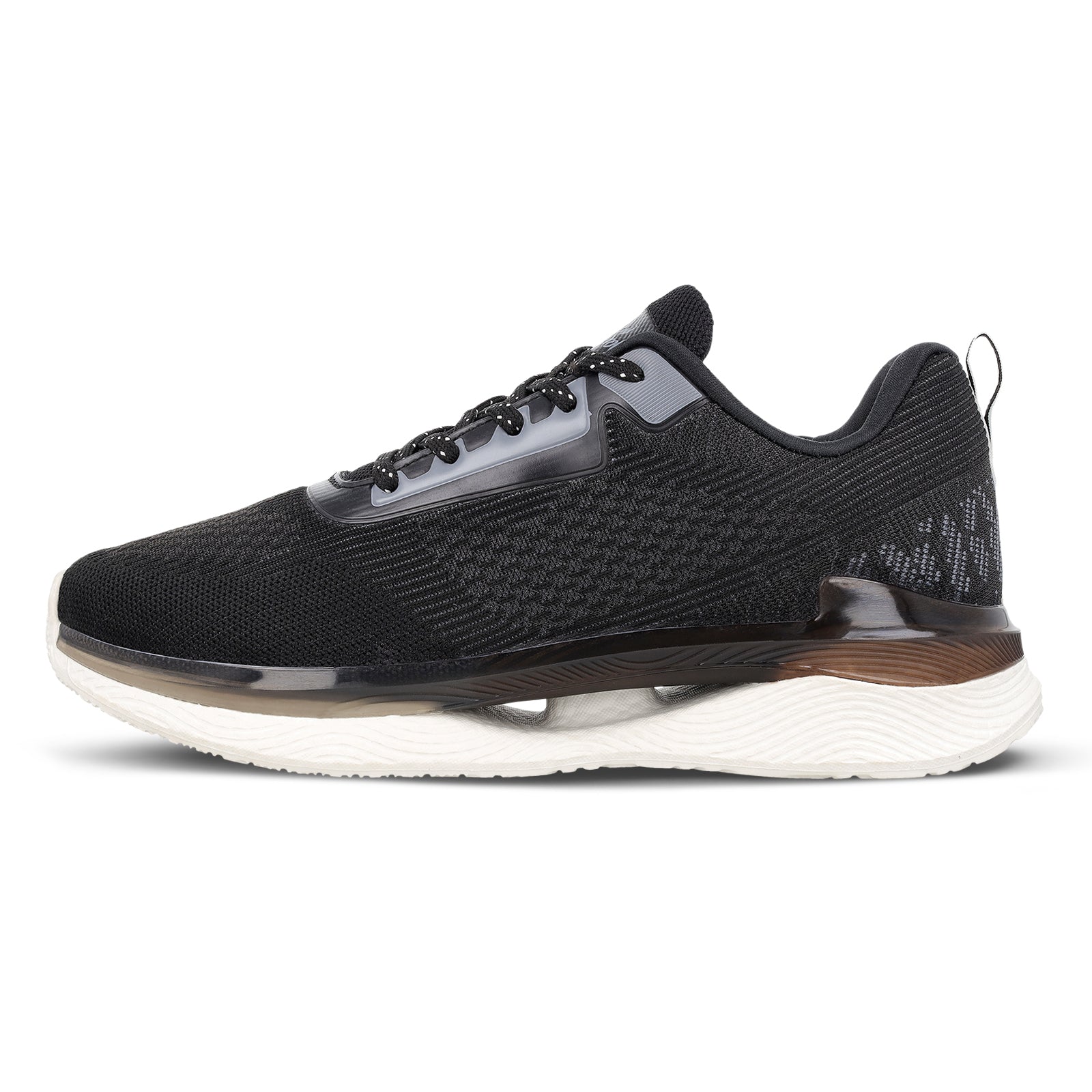 Men's Lace-up Sports Shoes - WS9127 Black Grey
