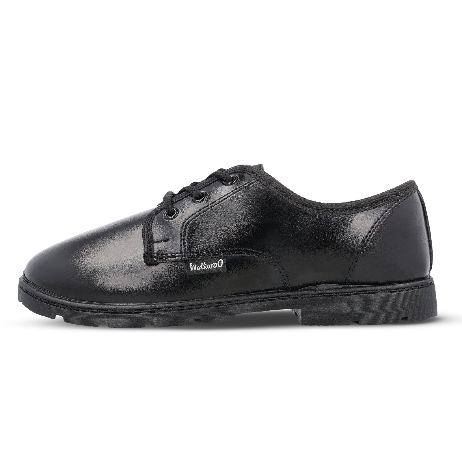 Boys School Shoes WV521 Black