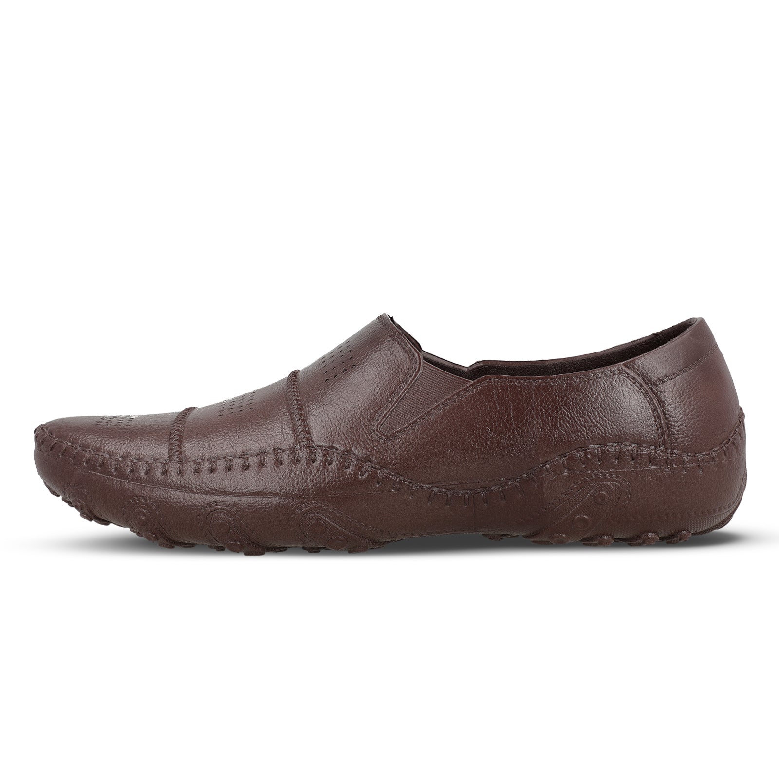 Men's Slip-On Rain Shoes 12316 Brown