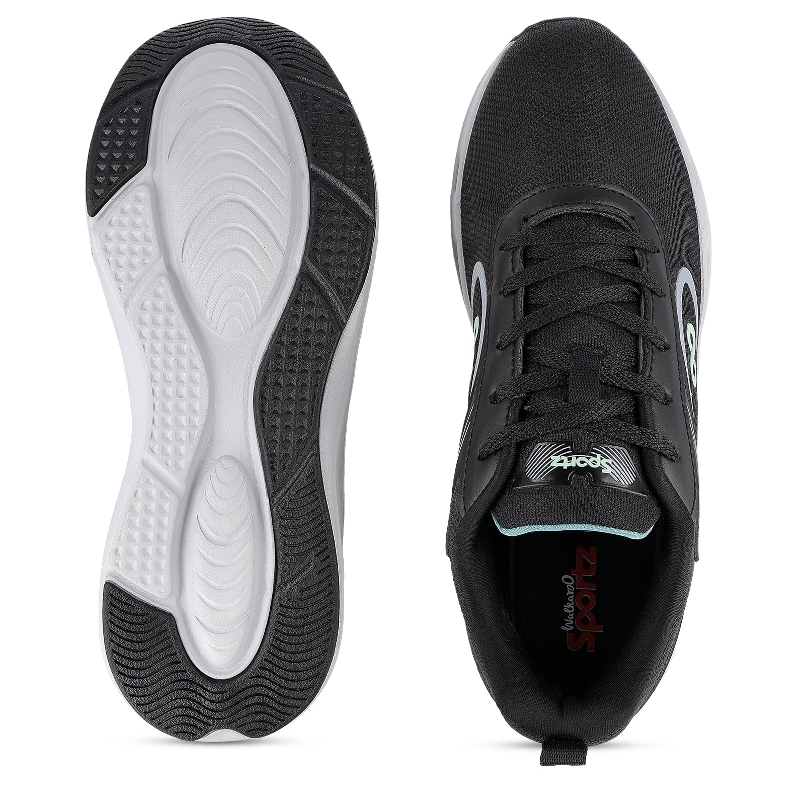 Men's Lace-up Sports Shoe - WS9613 Black