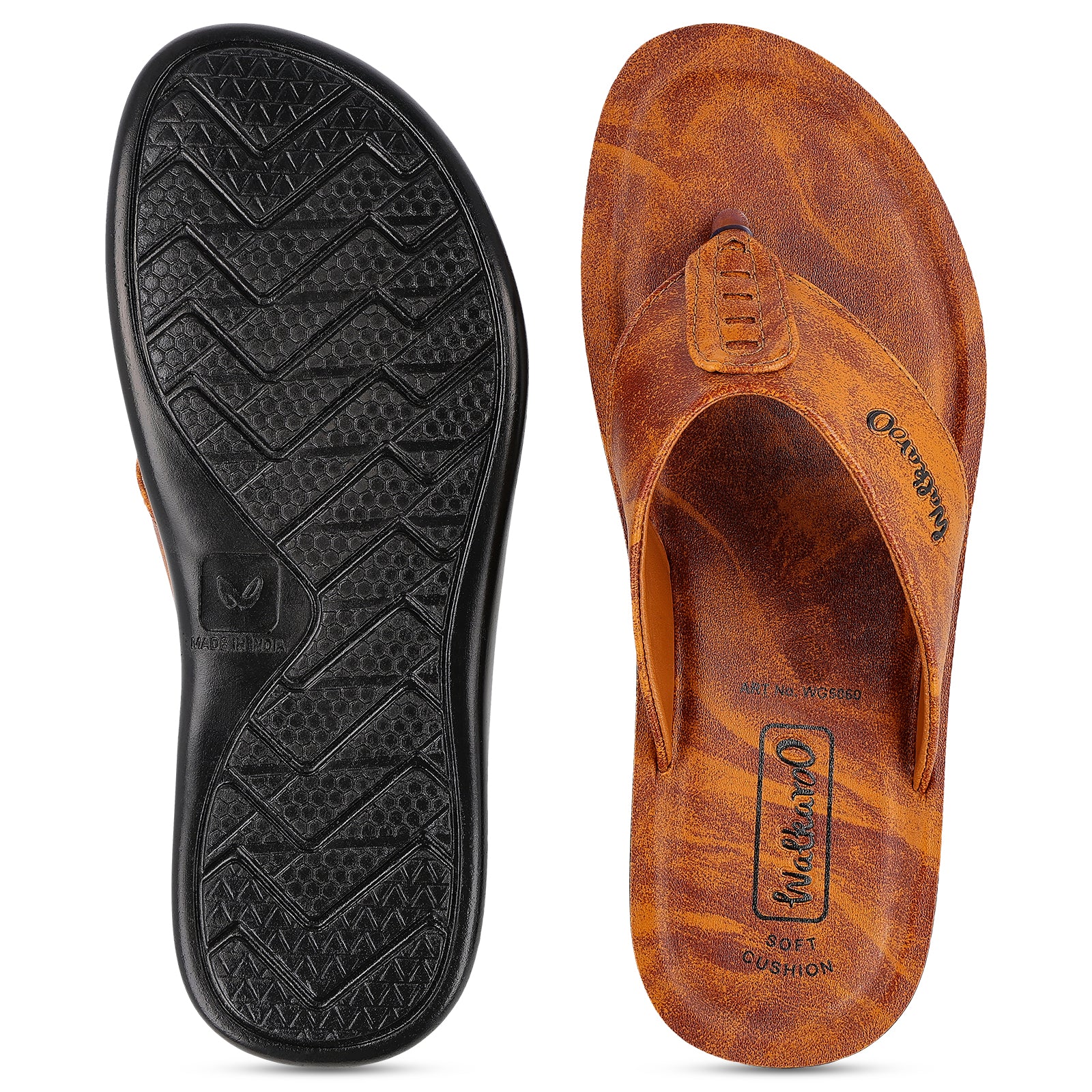 Men's Daily Wear Sandals - WG5060 Tan