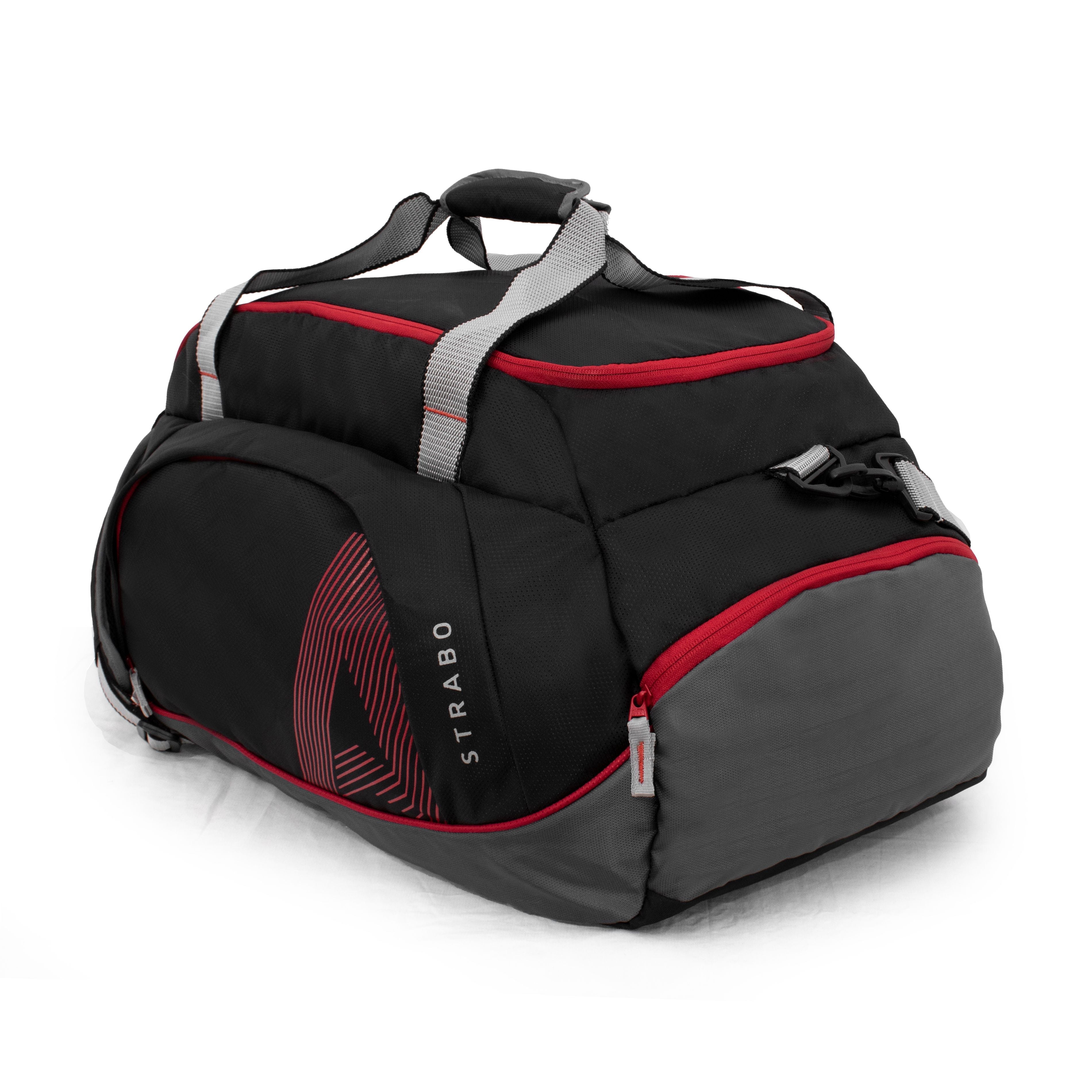 Strabo Columbia Travel Duffel Bag - Colour Black Water Resistant - Strabo