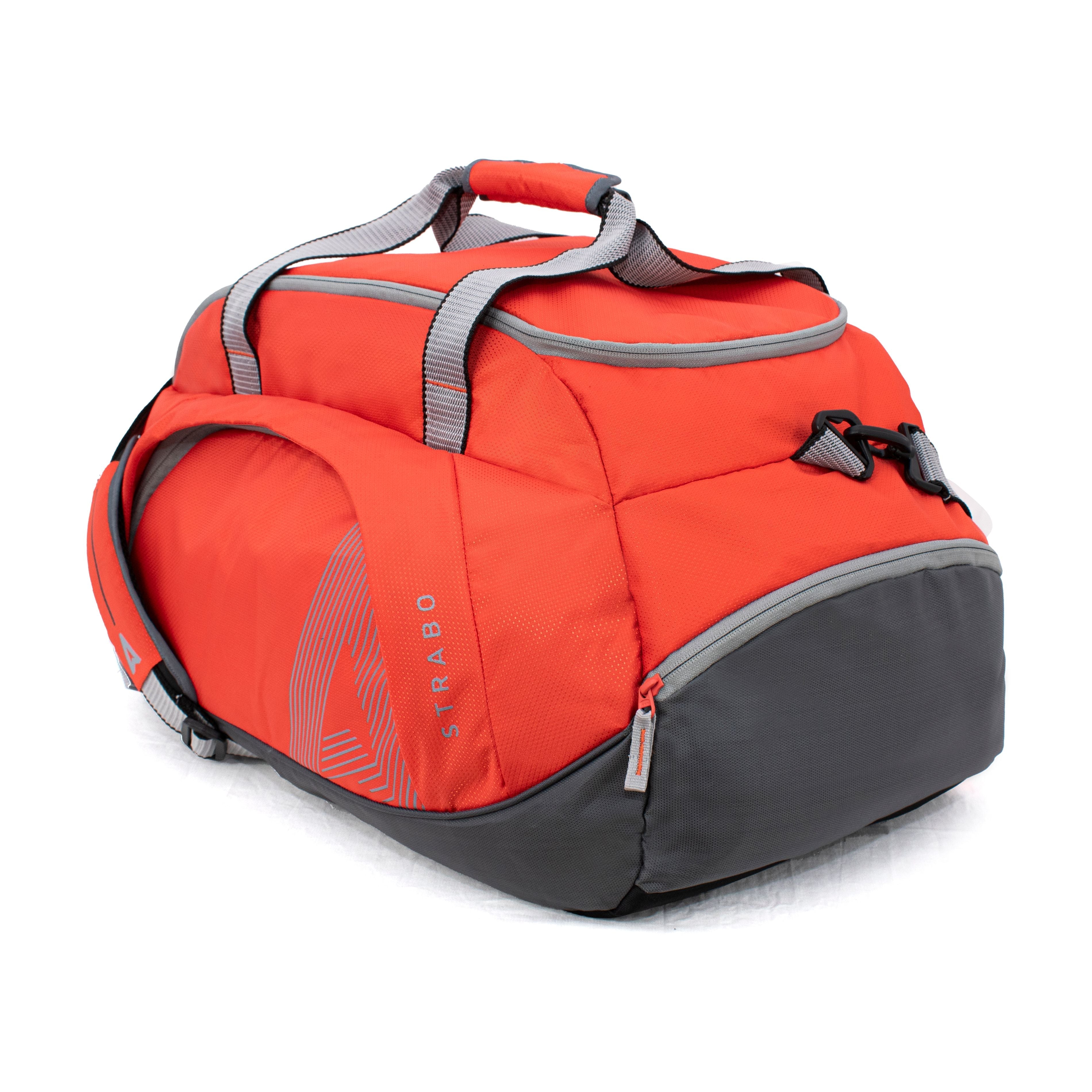 Strabo Columbia Travel Duffel Bag - Colour Orange Water Resistant - Strabo