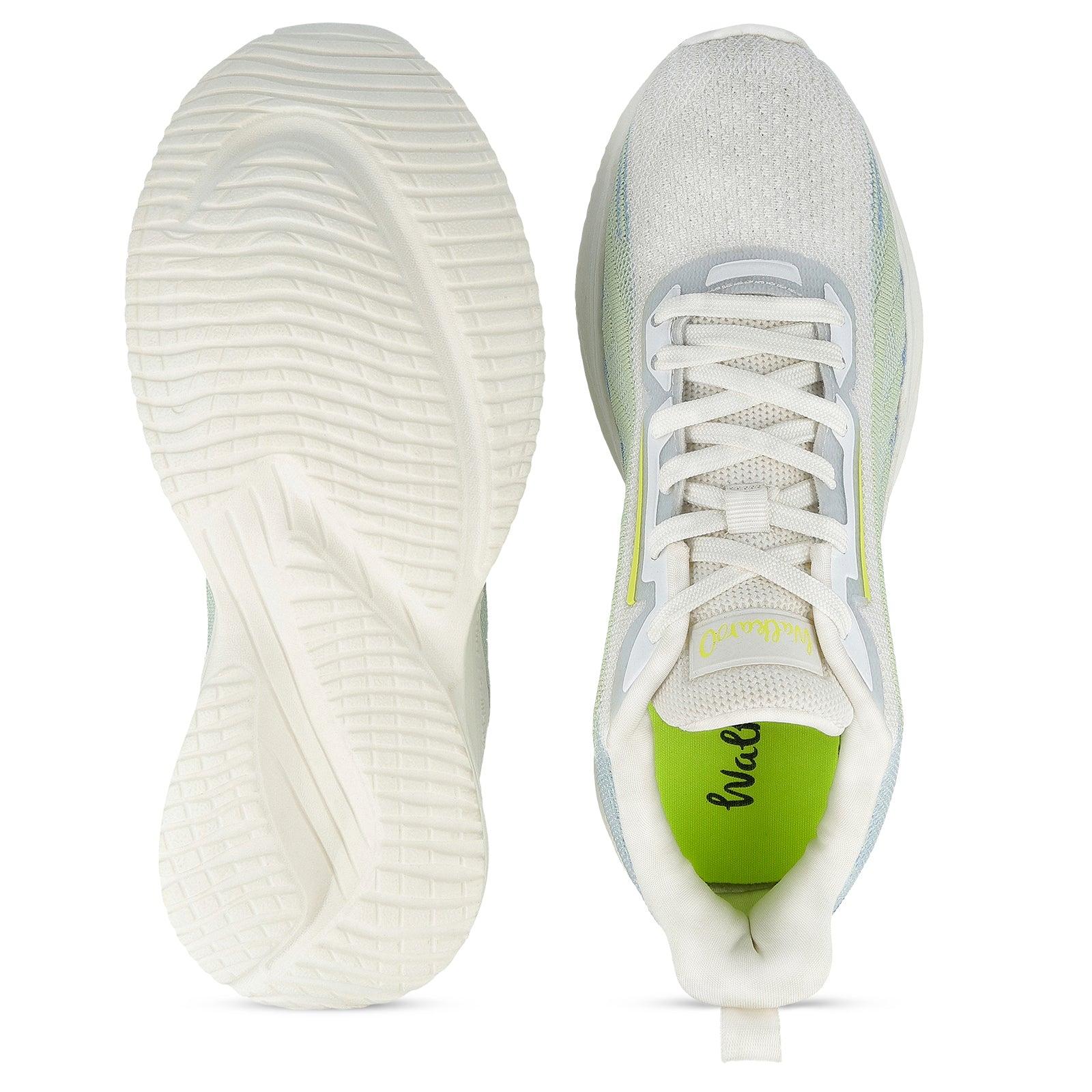 Walkaroo Womens Life Style  - WS9903 White Green