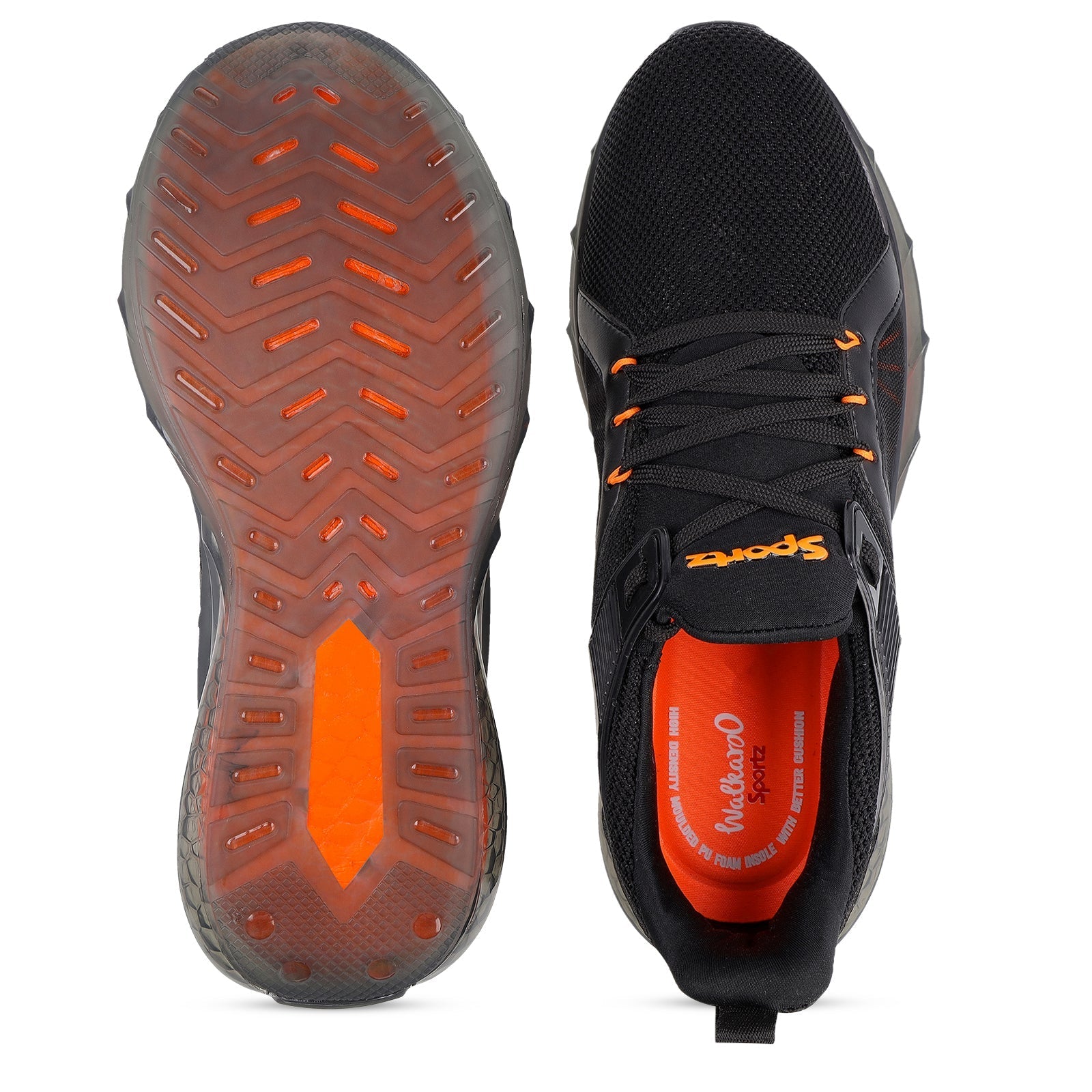 Men's Lace-up Sports Shoes - WS9138 Black