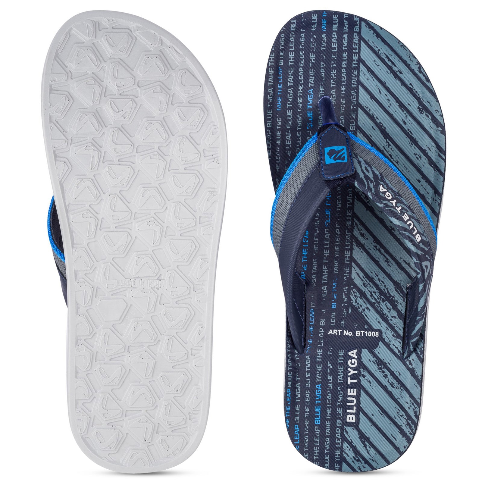 Blue Tyga Sandals For Men - BT1008 Blue