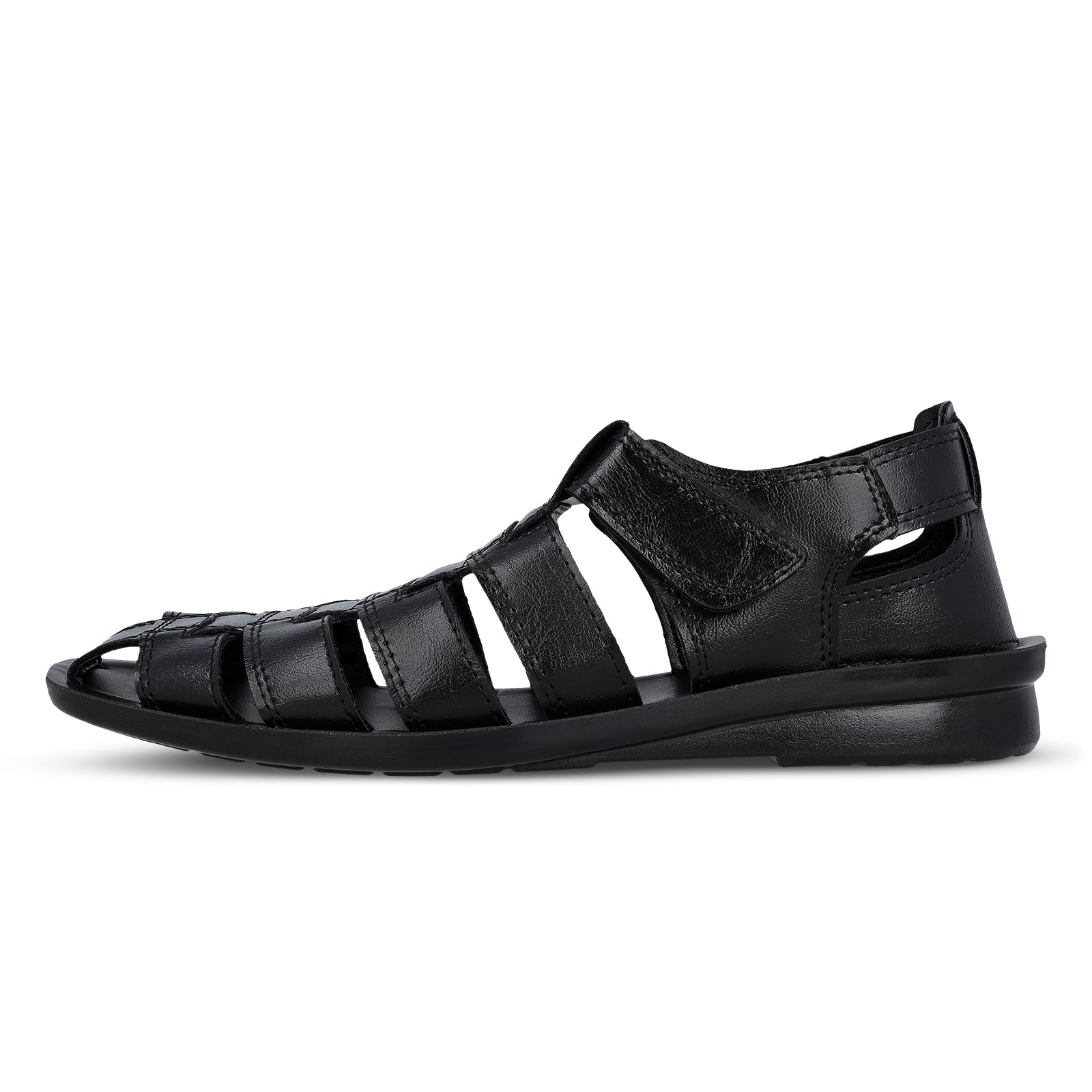 Men's Fisherman Sandals - 13505 Black