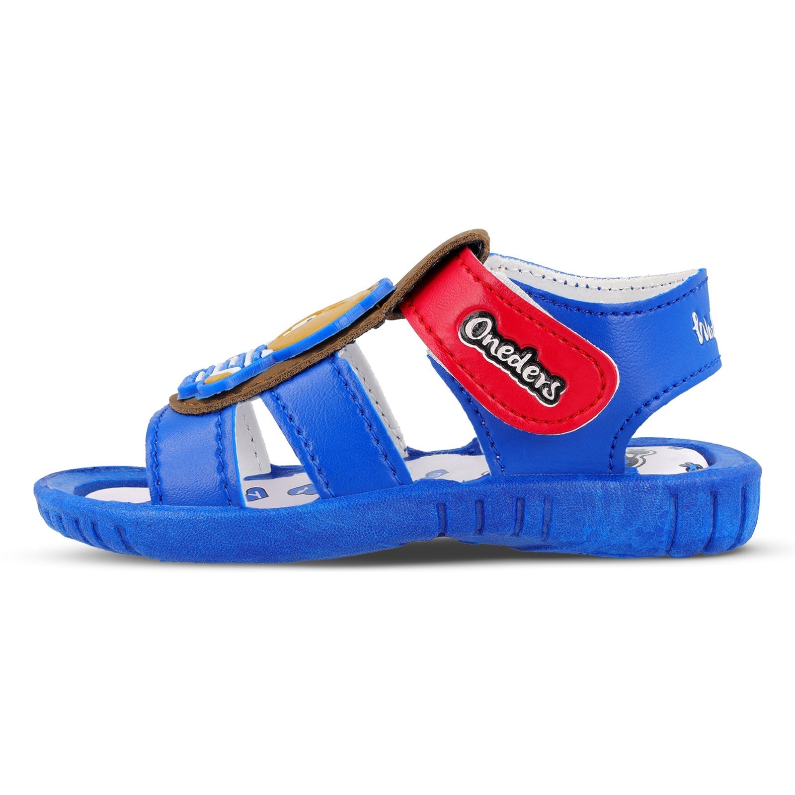 Walkaroo Kids Cartoonic Fisherman Sandals - WK336 Navy Blue