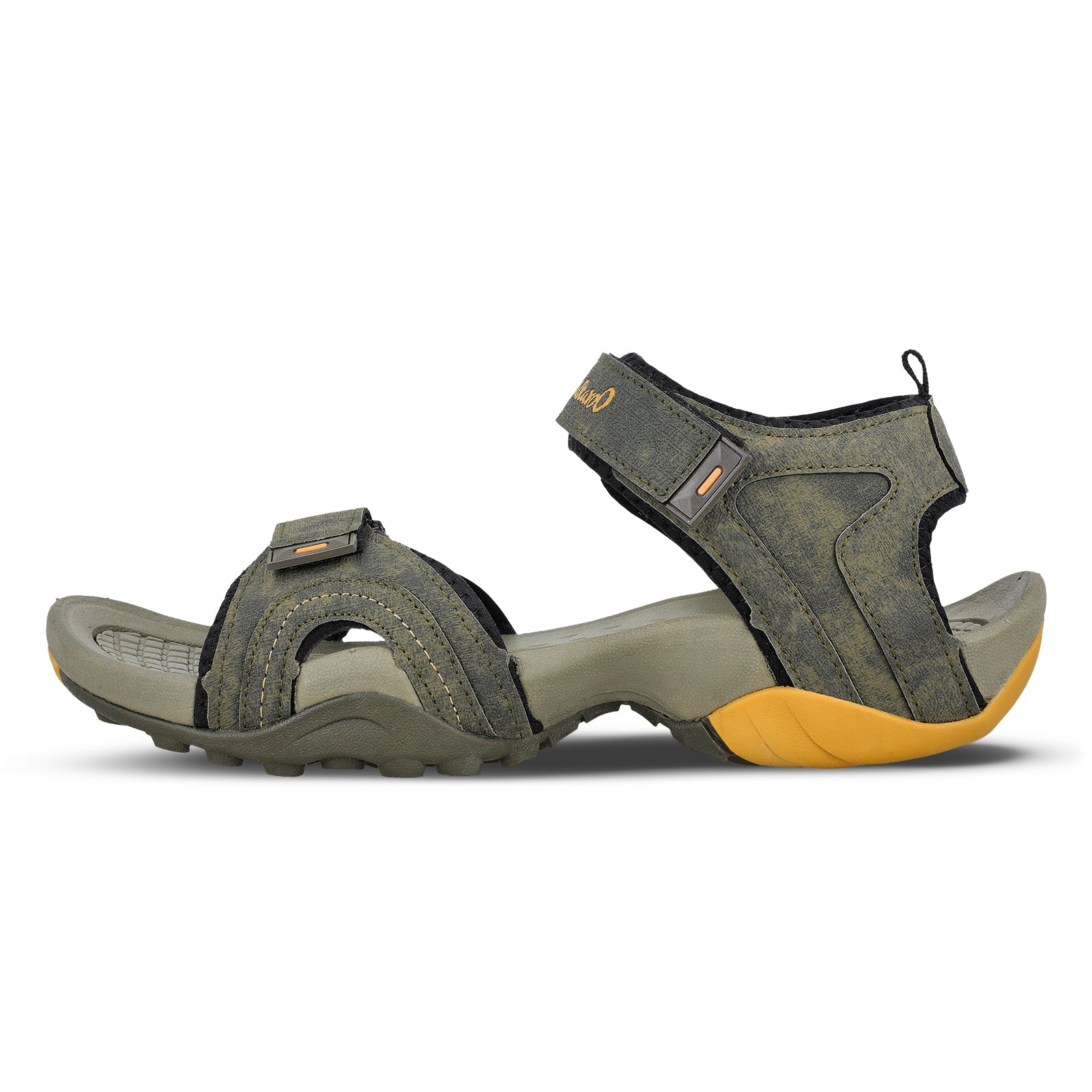 Walkaroo Men Sandals - WC4415 Olive Green