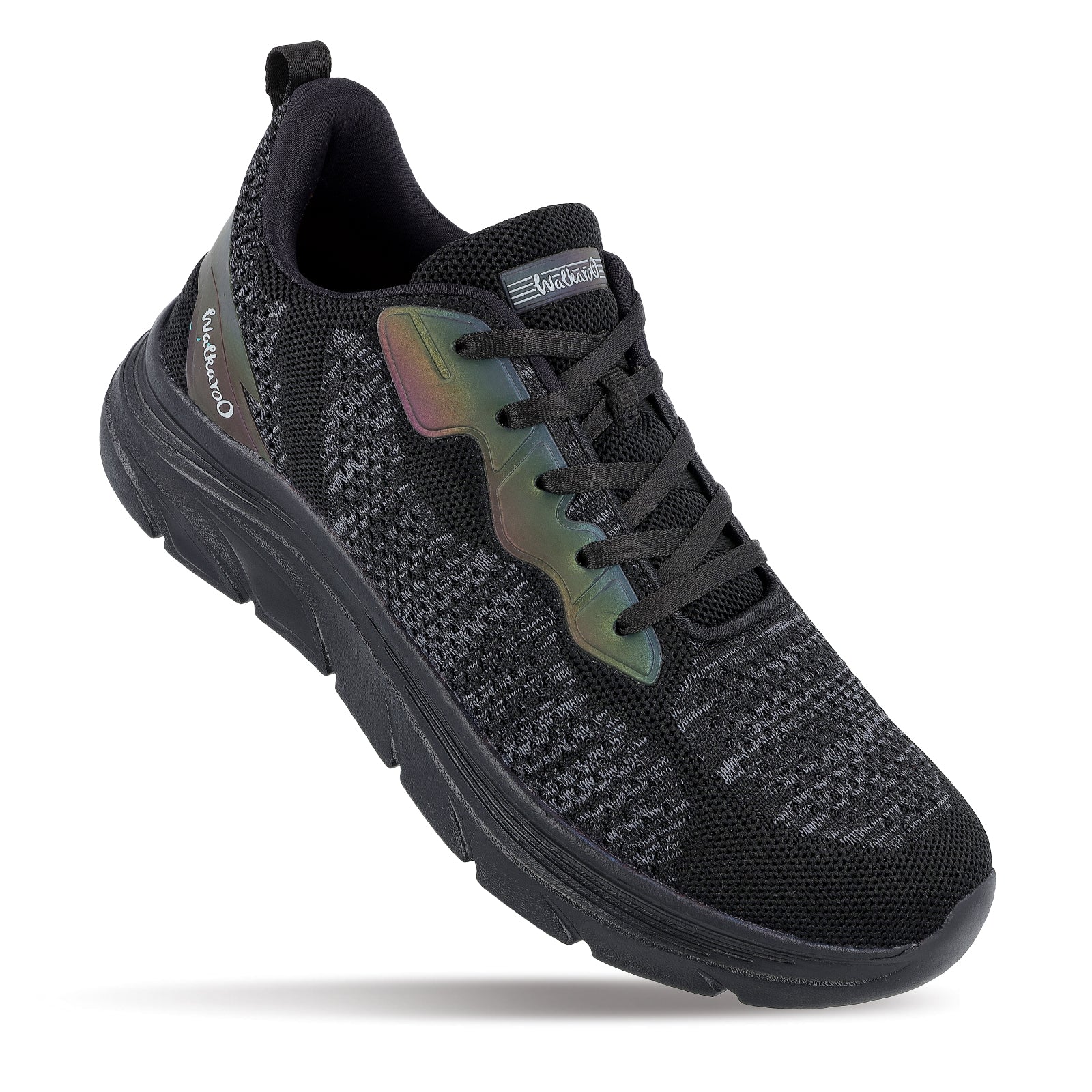 Men's Lace-up Walking Shoe - WS9566 Black Black