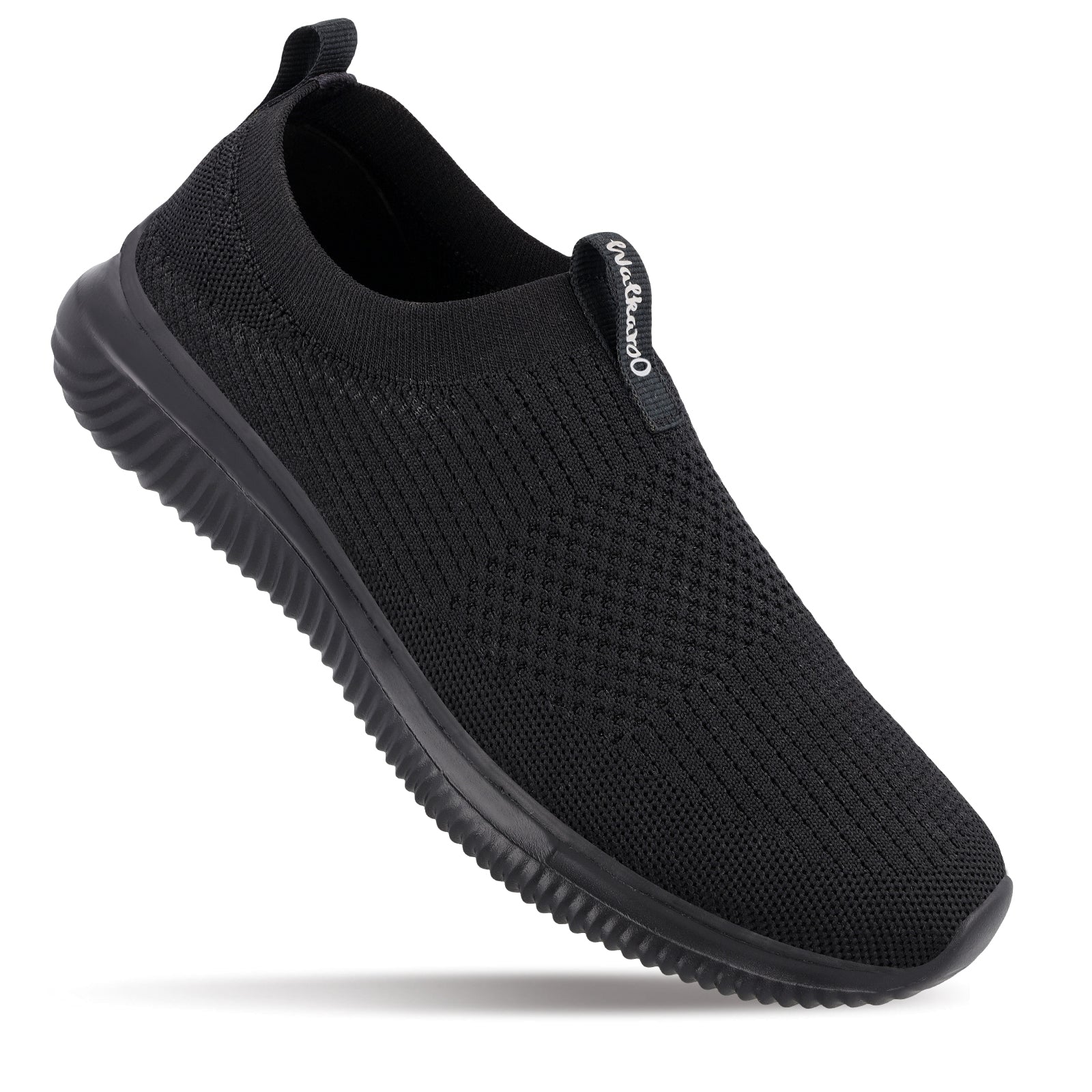 Men`s Slip-on Walking Shoes - WS9551 Black Black