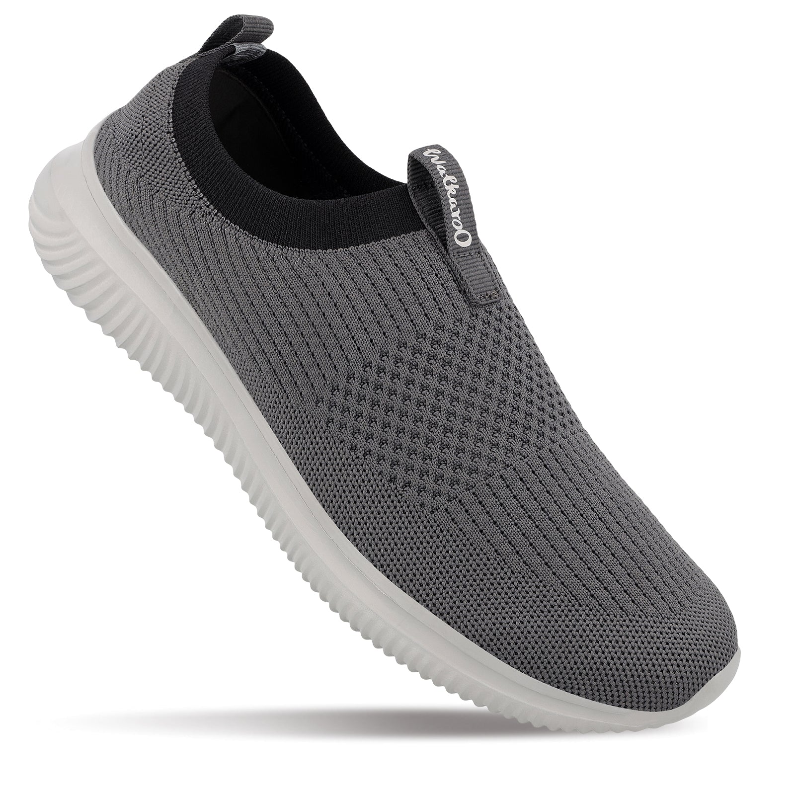 Men`s Slip-on Walking Shoes - WS9551 Grey