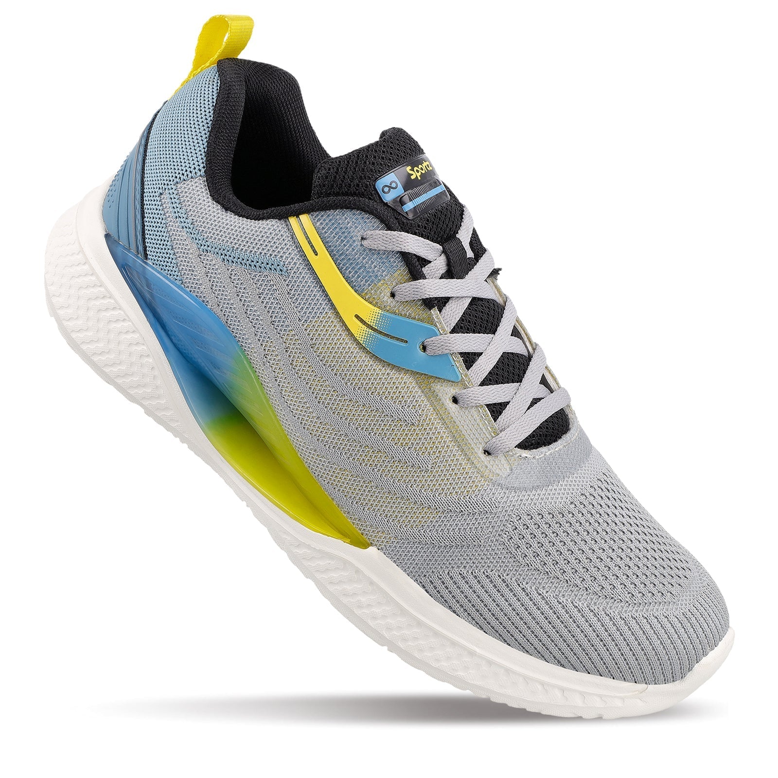 Men's Lace-up Sports Shoes - WS9132 Light Grey