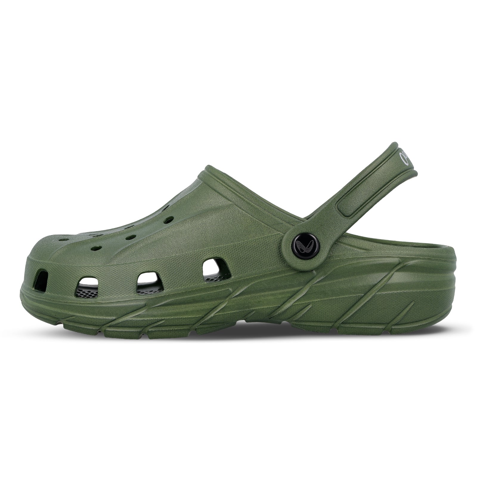 Walkaroo Mens Clogs - WC4838 Olive