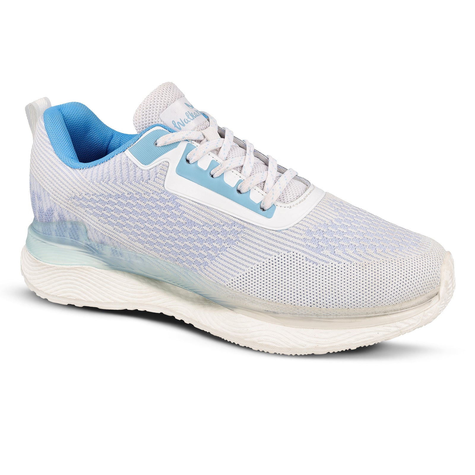 Men's Lace-up Sports Shoe - WS9127 White Blue