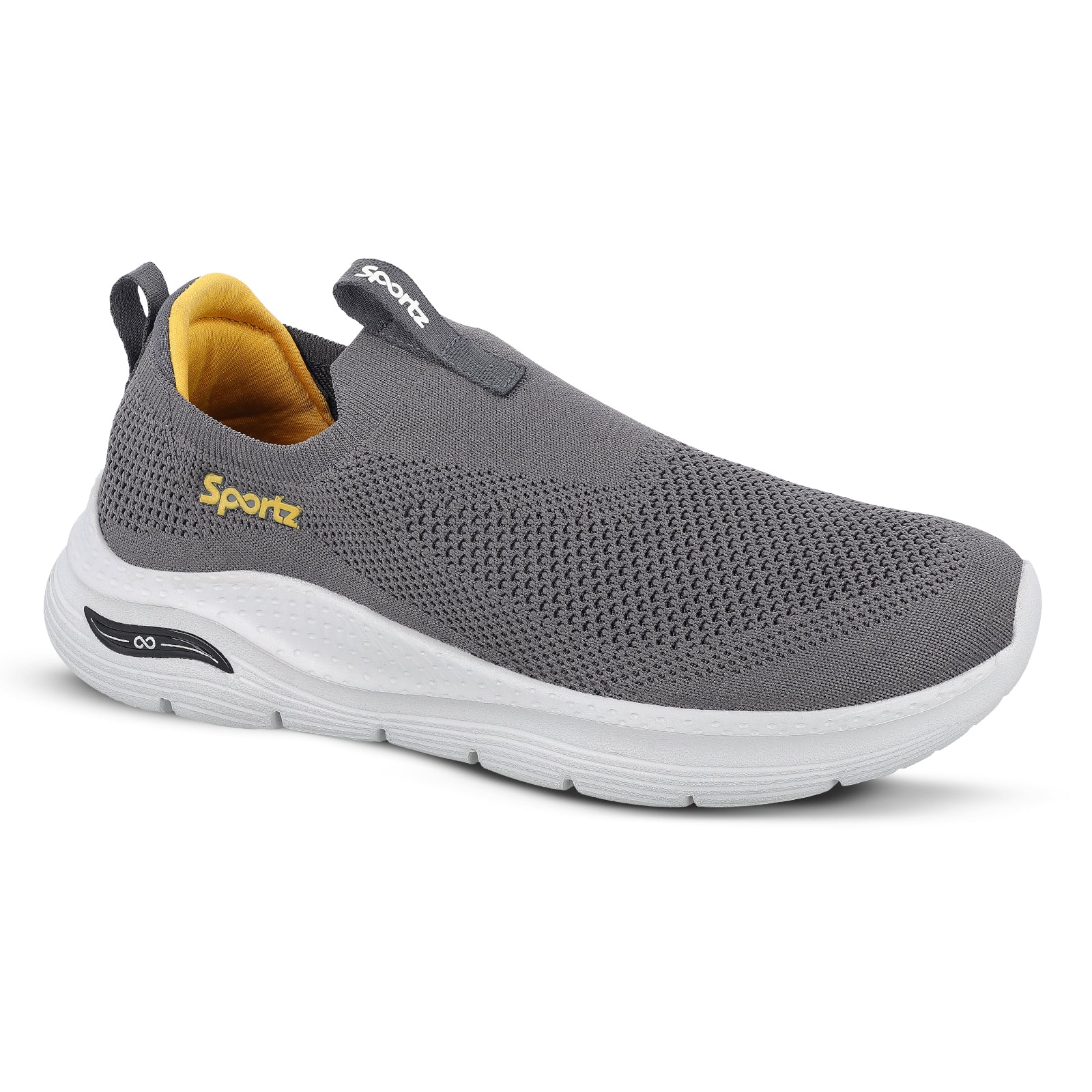 Men's Slip-on Walking Shoe - WS9571 Dark Grey