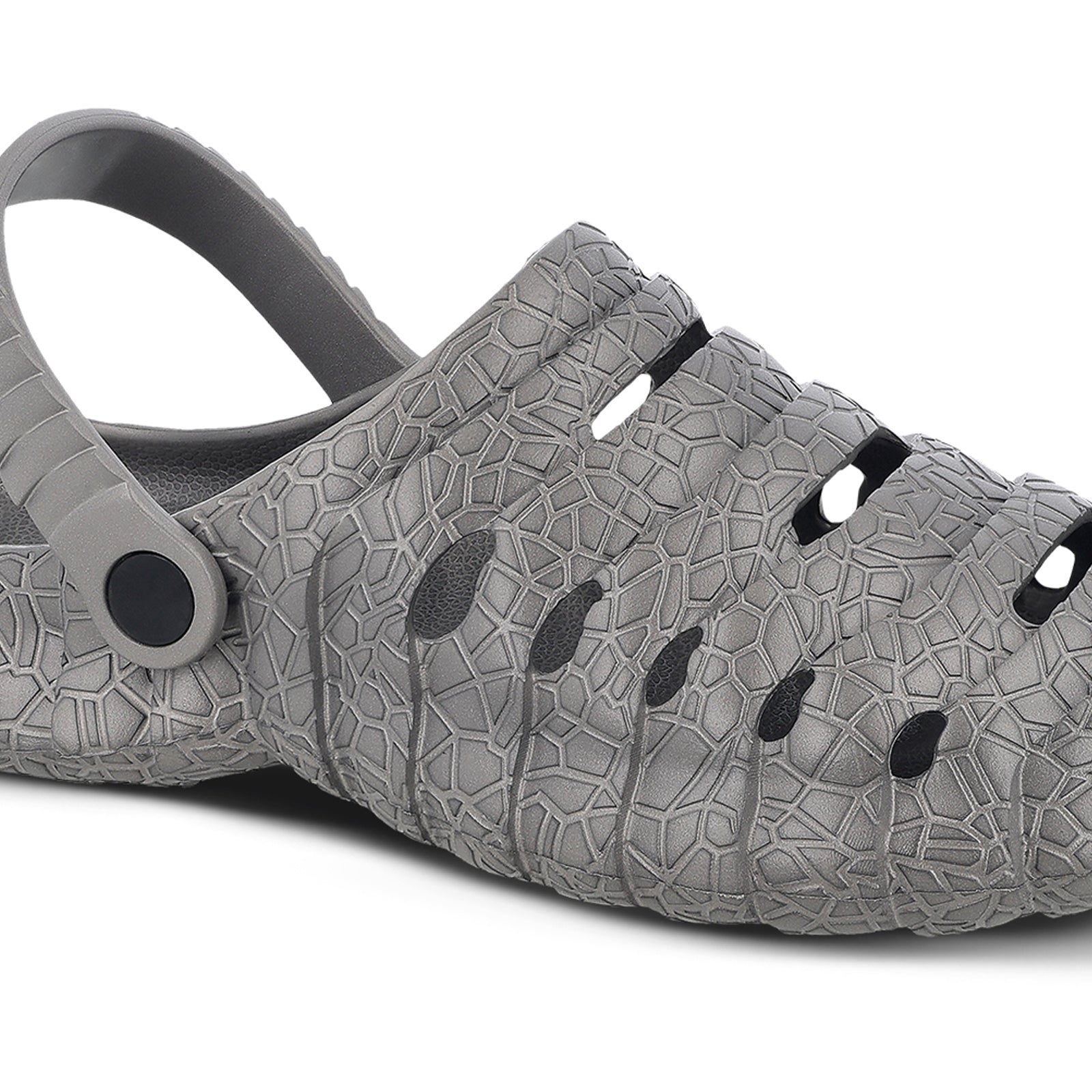 Walkaroo Men's Clogs  - WC8761 Dark Grey