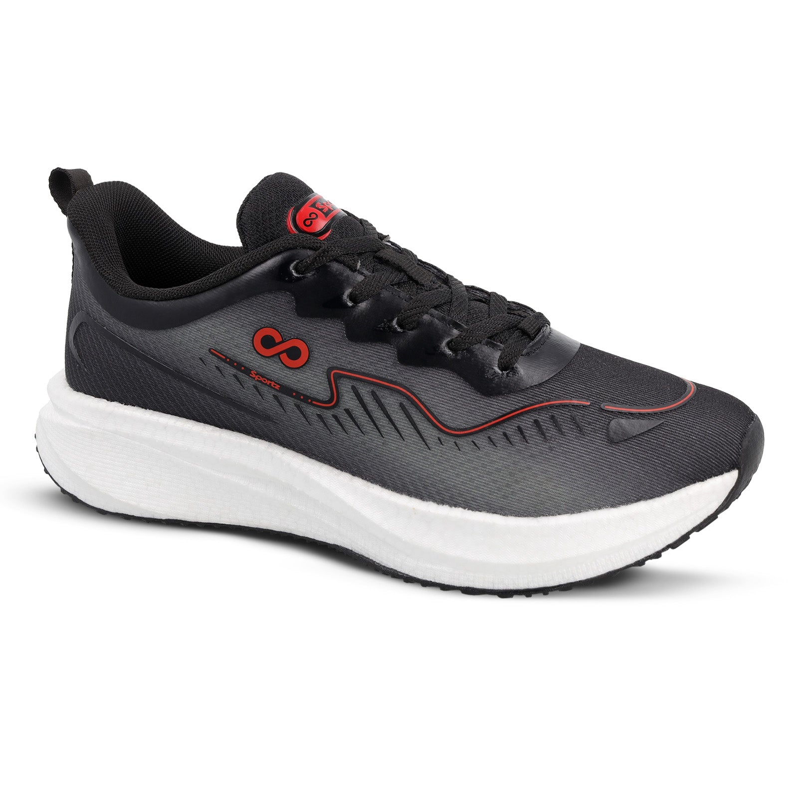 Men's Active Beads Sports Shoes - WS9163 Black