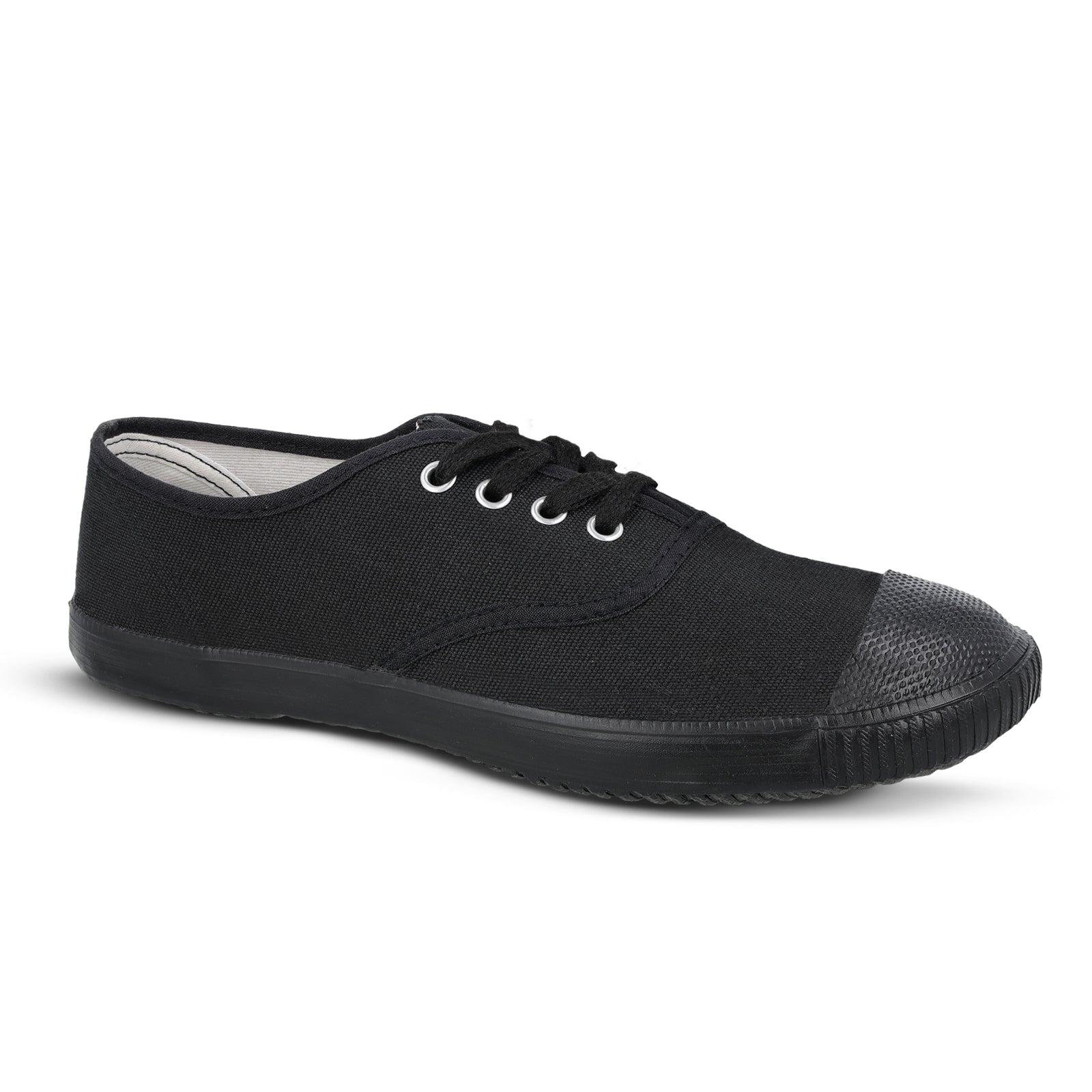Boy's Black Lace-up School Shoe - 566