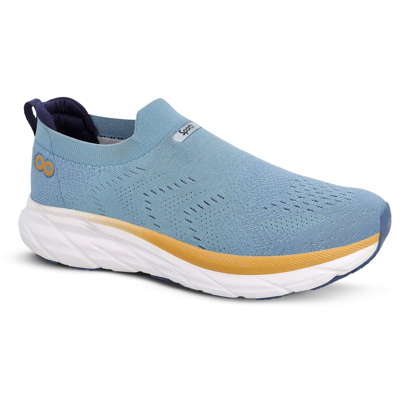 LOBER Men's Slip-on Walking Shoe - WS9139 Slate Blue