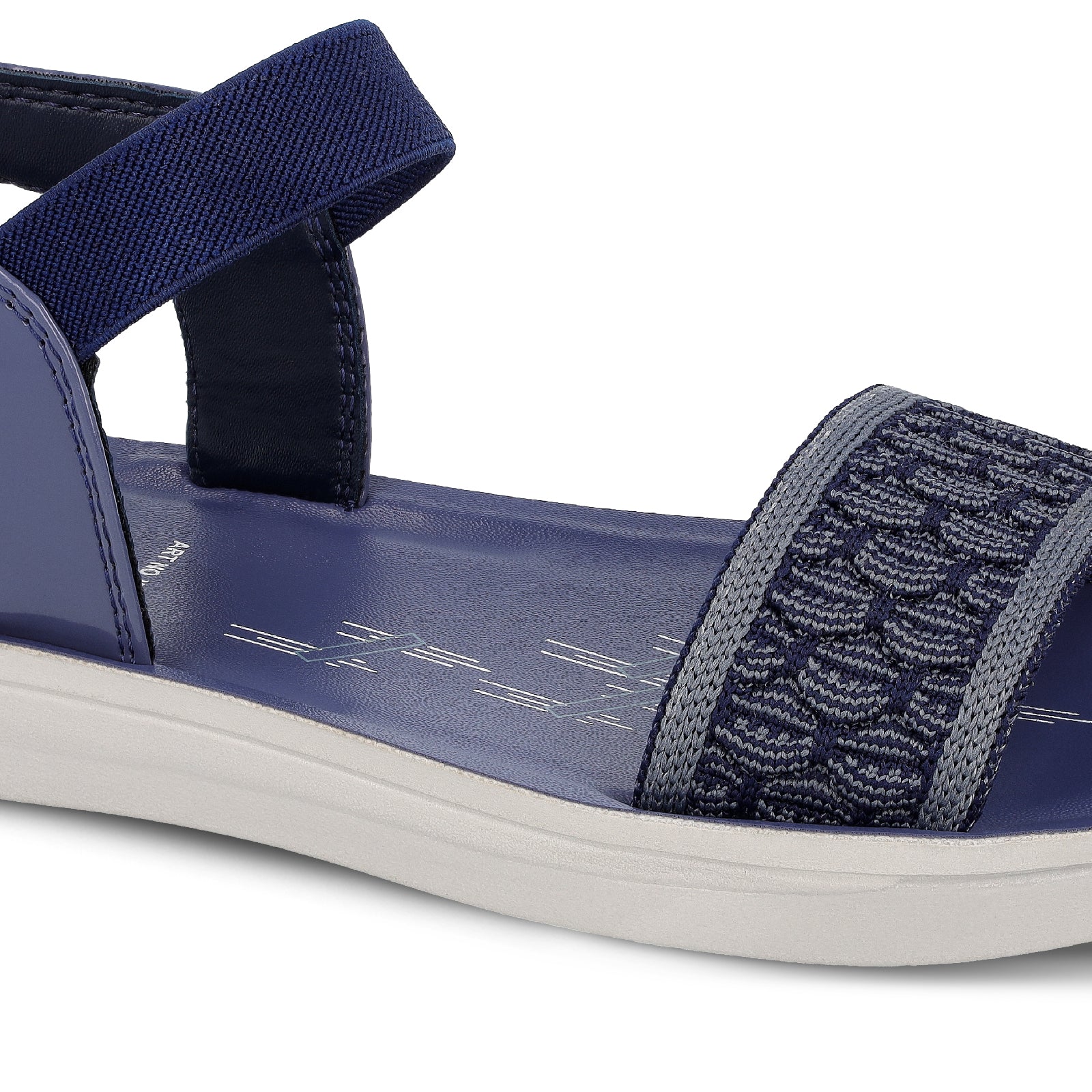 Walkaroo Womens Sandal - WL7820 M Blue