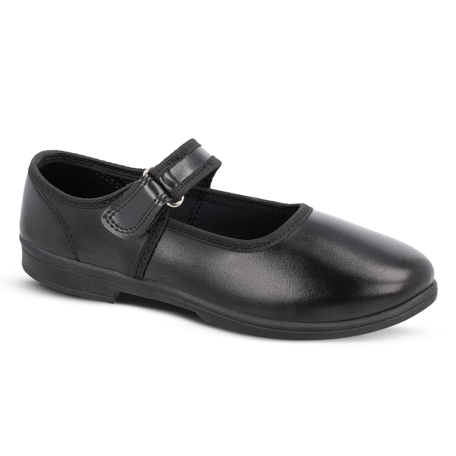 Girls School Shoes - WV592 Black