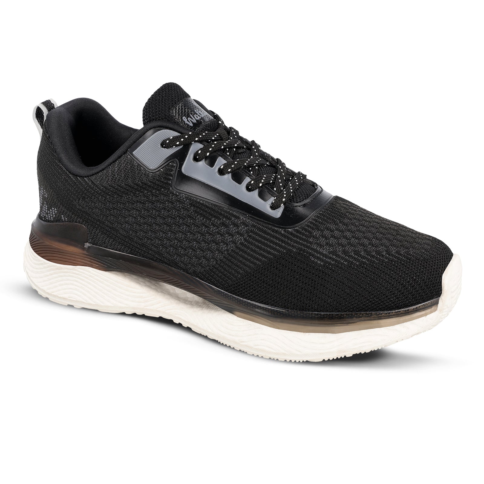 Men's Lace-up Sports Shoe - WS9127 Black Grey