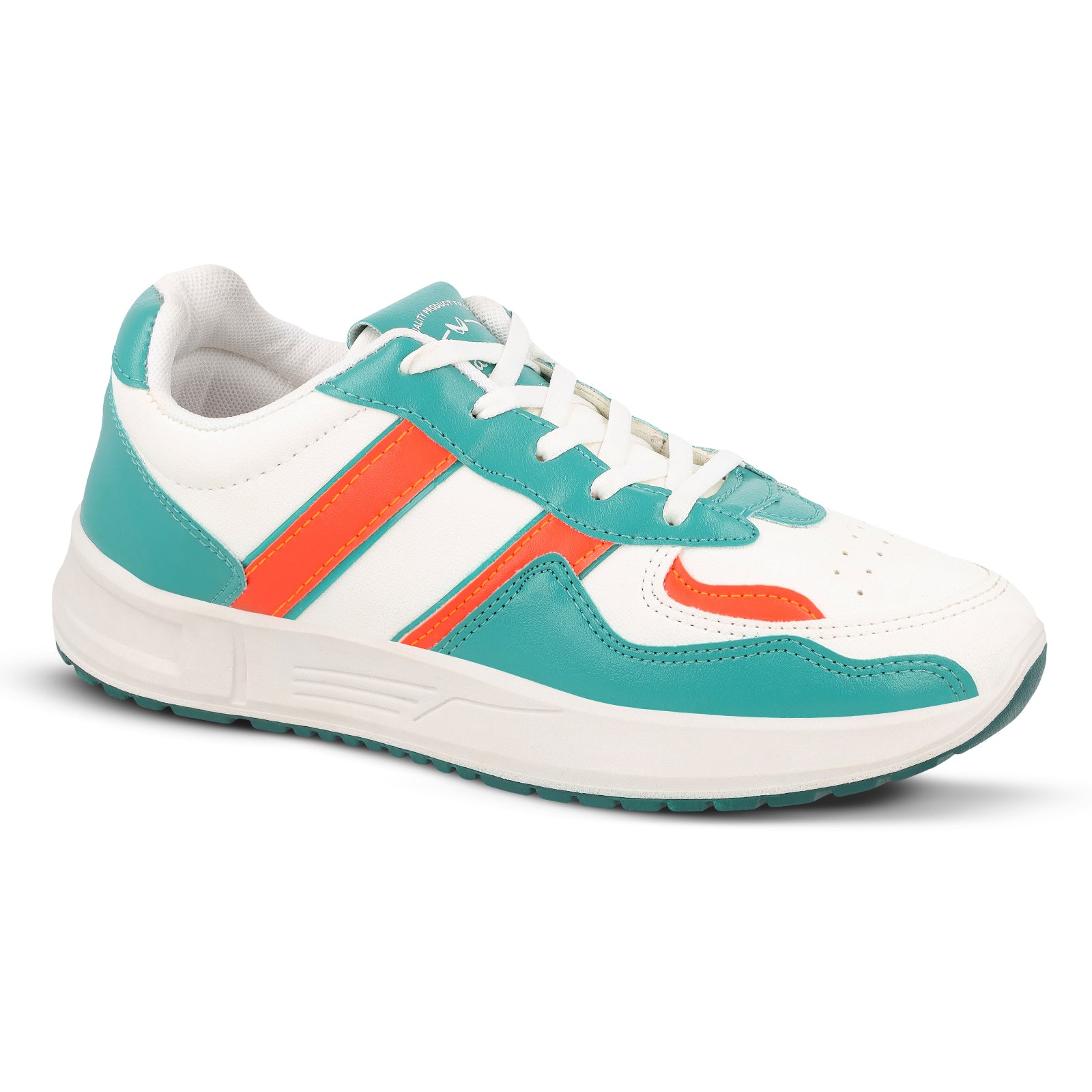 Walkaroo Mens Casual Shoes - WY3340 White Green